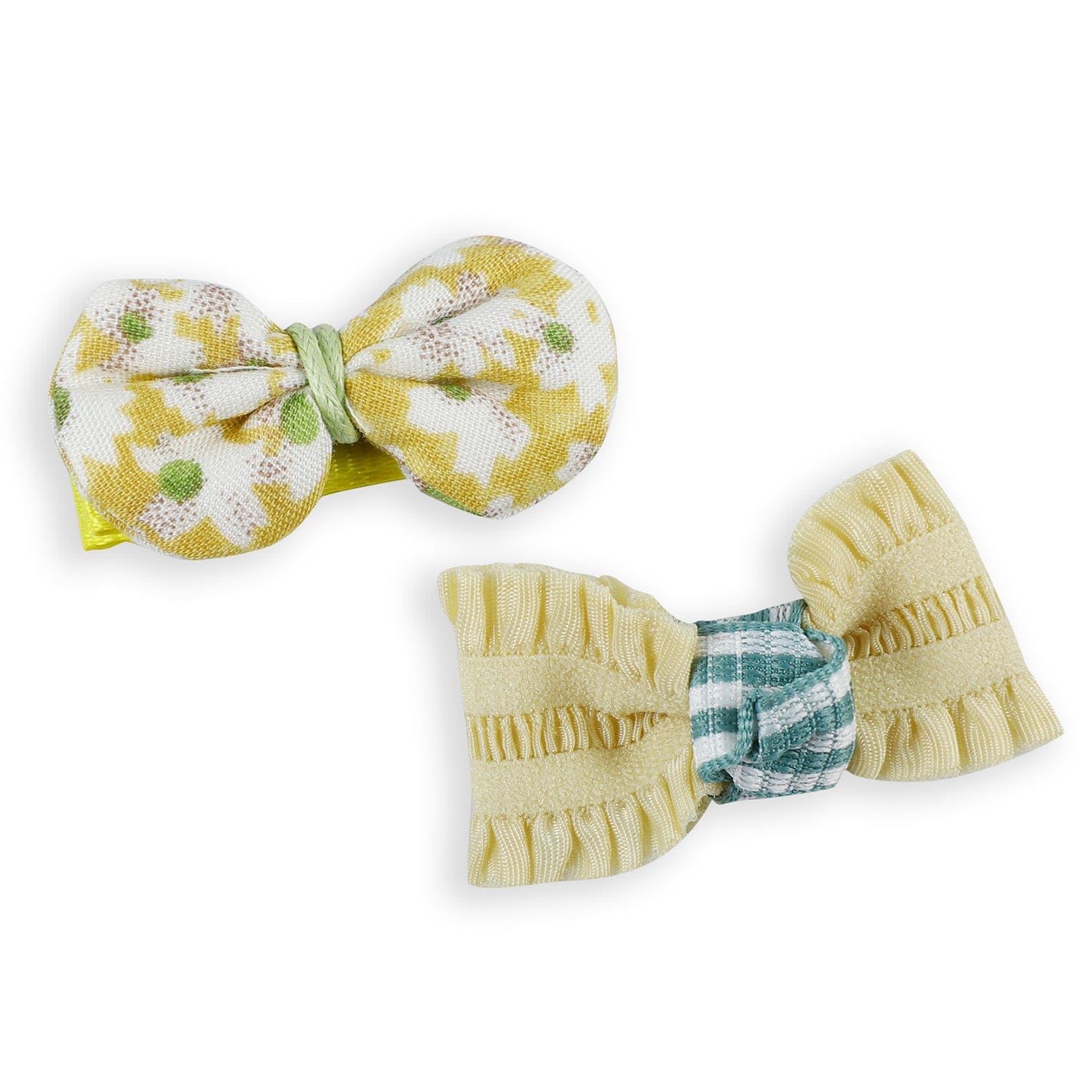 Manto Fruity Hair Clips Set 5 Pcs - Yellow - Baby Moo