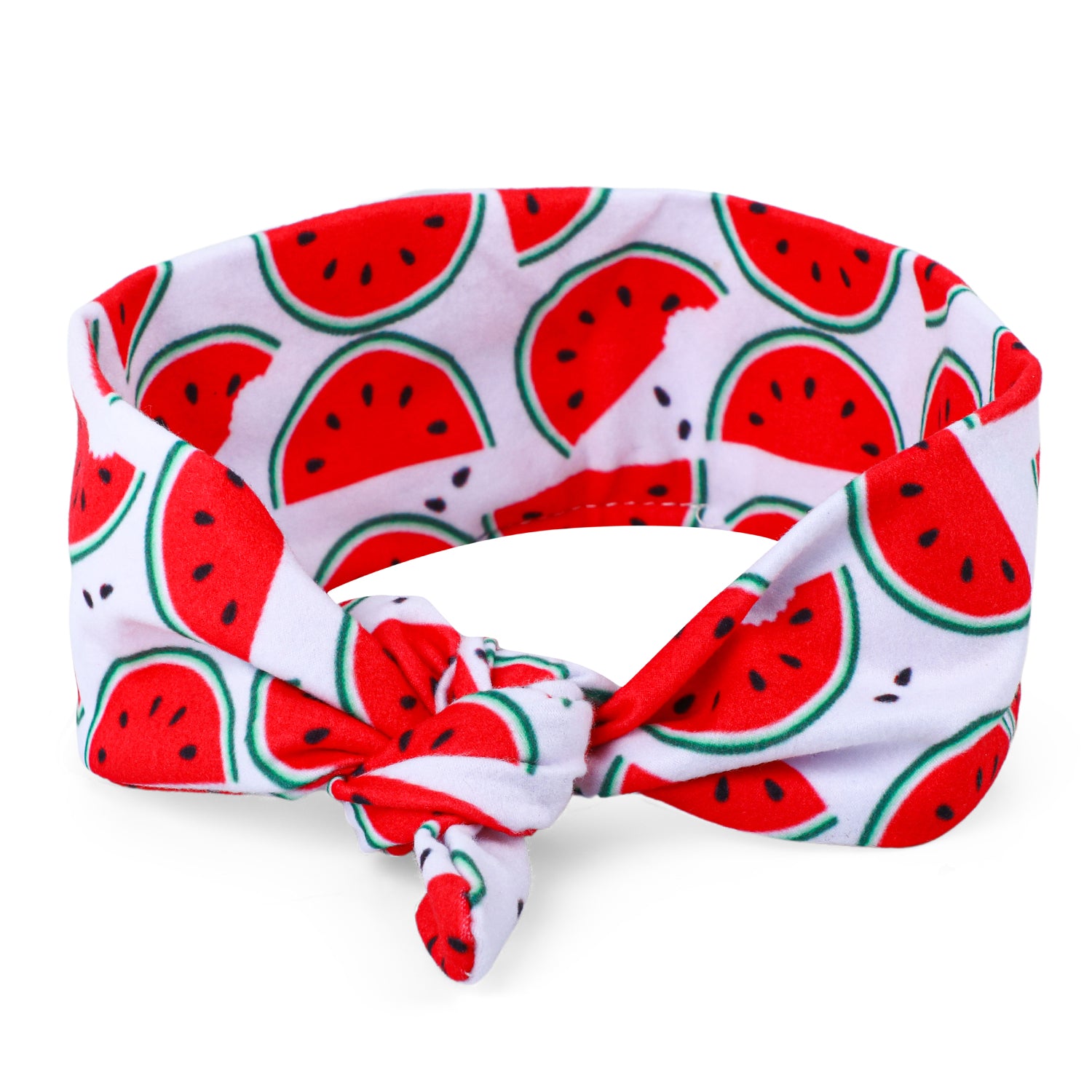 Fruitilicious Bow Knot Headband - Red - Baby Moo
