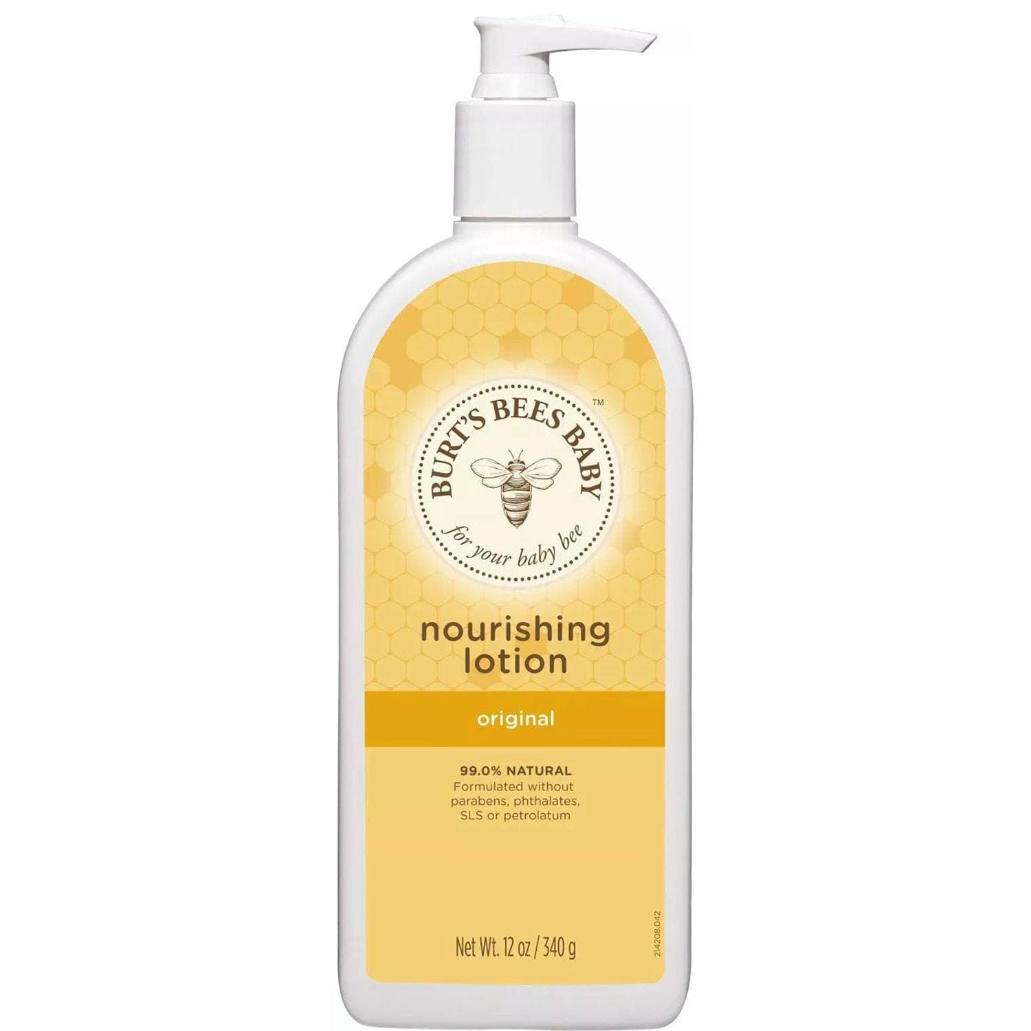 Burts Bees Baby Nourishing Lotion Original 340ml Yellow - Baby Moo