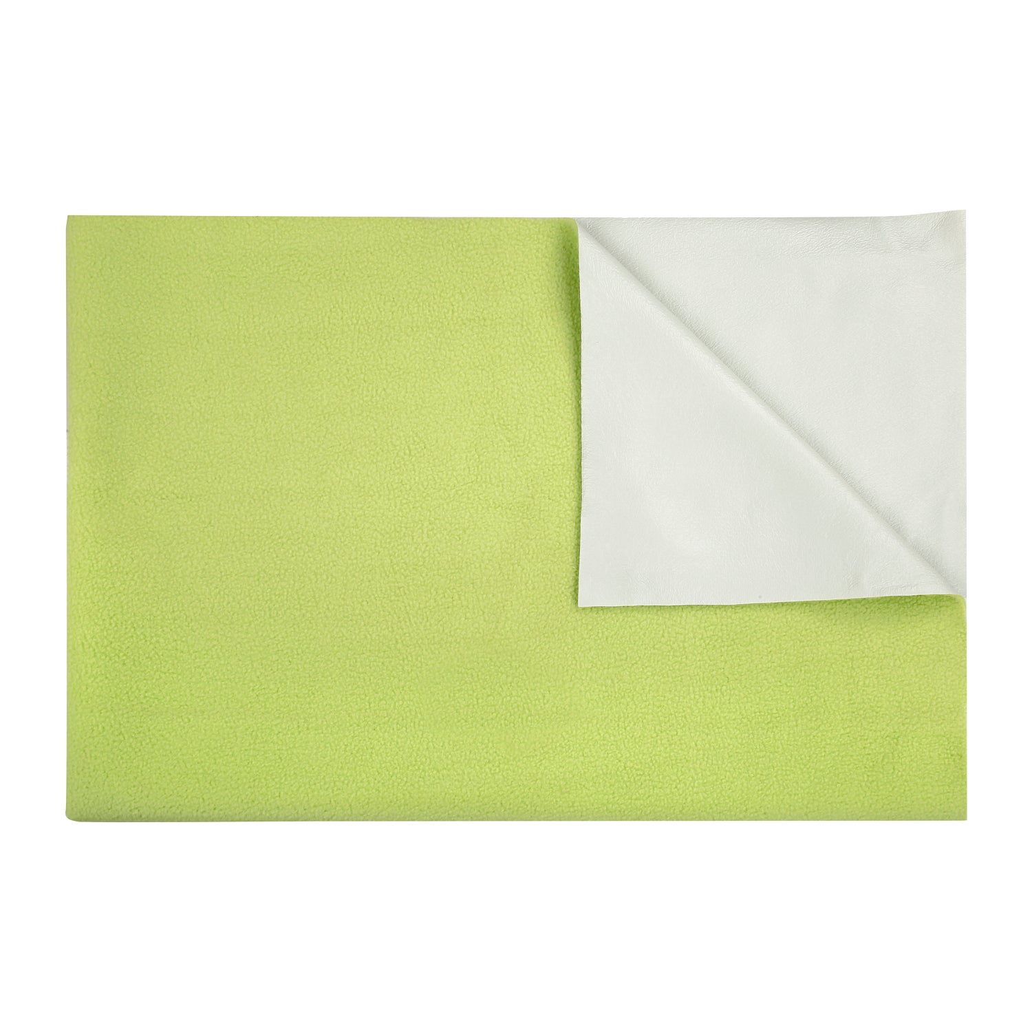 Plain Light Green Water-Resistant Bed Protector - 3 Sizes - Baby Moo