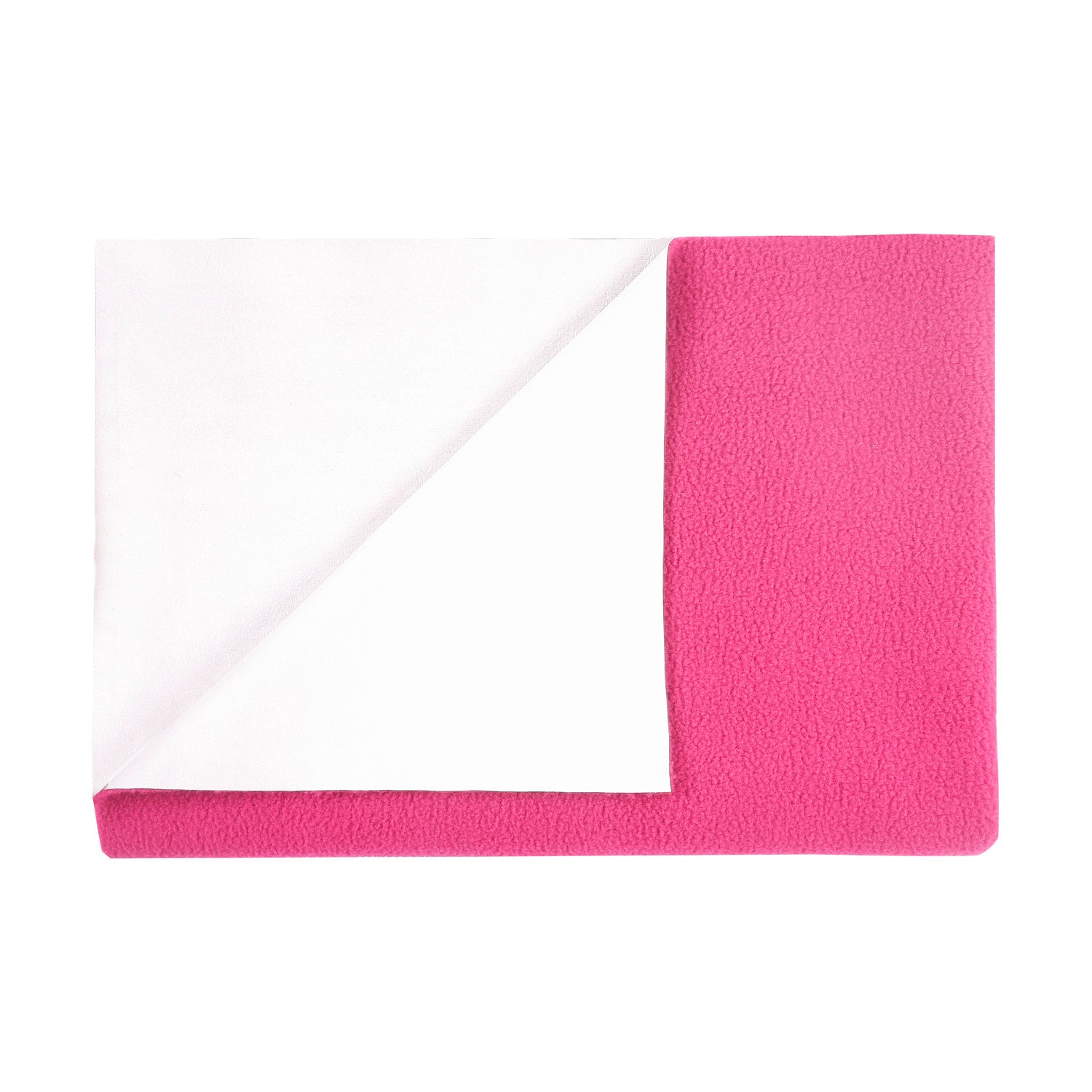 Plain Magenta Water-Resistant Bed Protector - 3 Sizes - Baby Moo