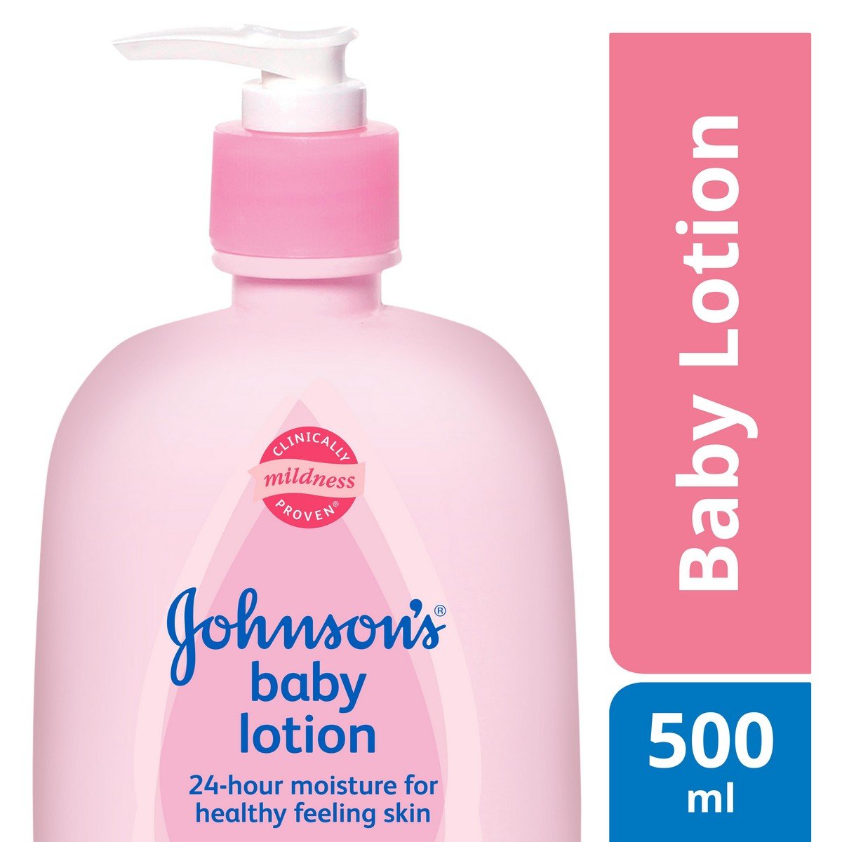 Johnsons Baby Lotion Triple Baby Protection For New Born 500ml Pink - Baby Moo