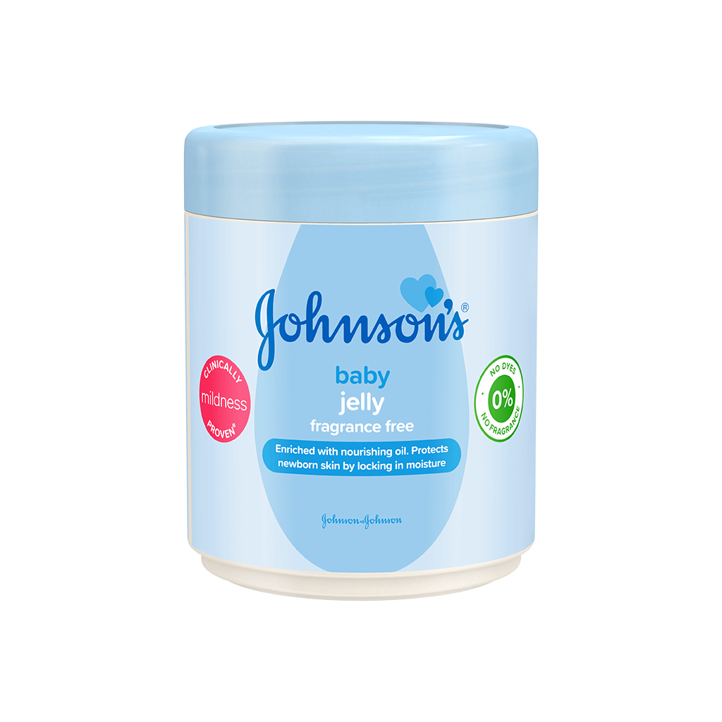 Johnsons Baby Jelly Fragrance-free 500ml Blue - Baby Moo