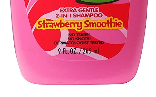 Loreal Kids 2in1 Shampoo Extra Gentle Strawberry Smoothie 265ml Blue - Baby Moo