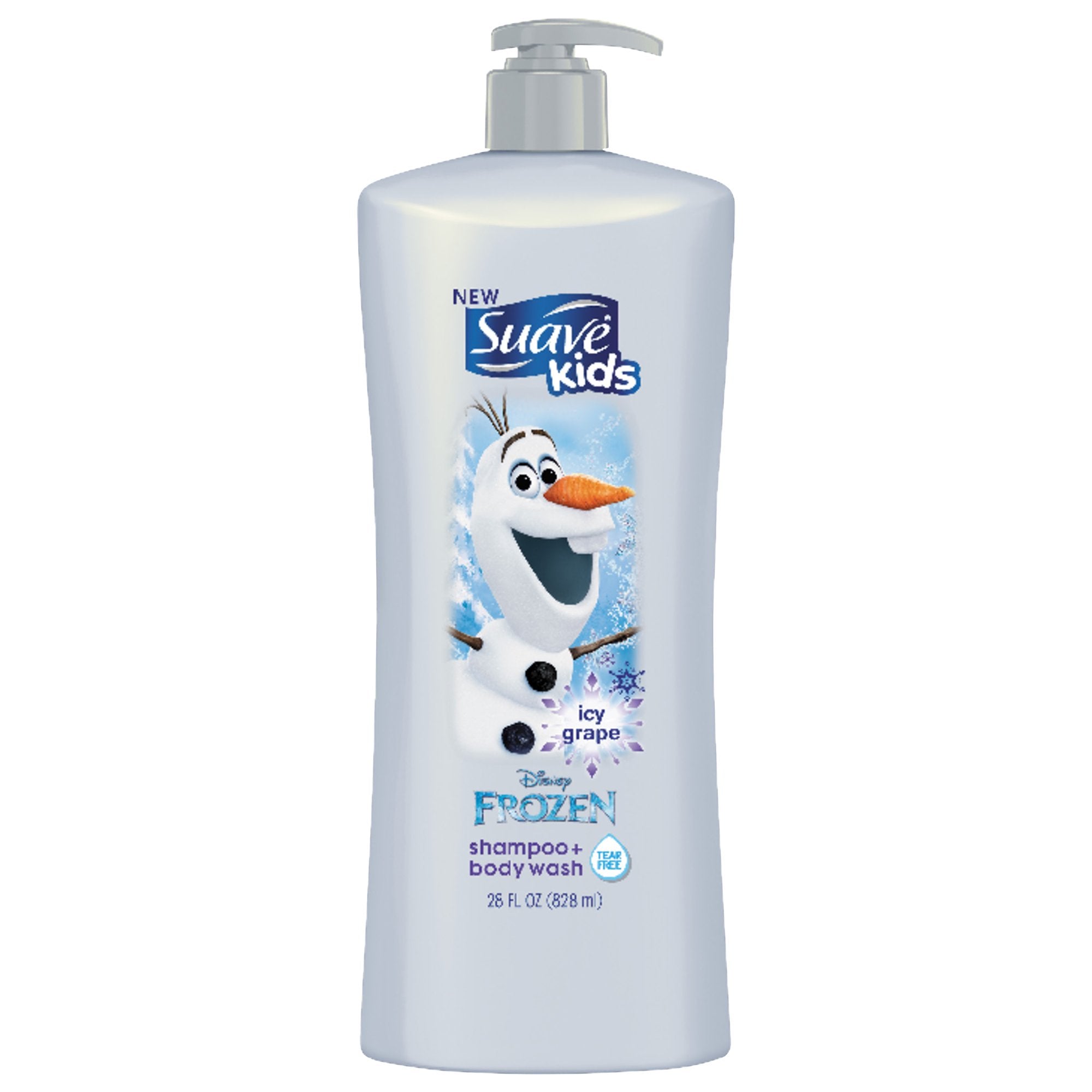 Suave Kids 2in1 Shampoo + Body Wash Disney Frozen Icy Grape 828ml Grey - Baby Moo
