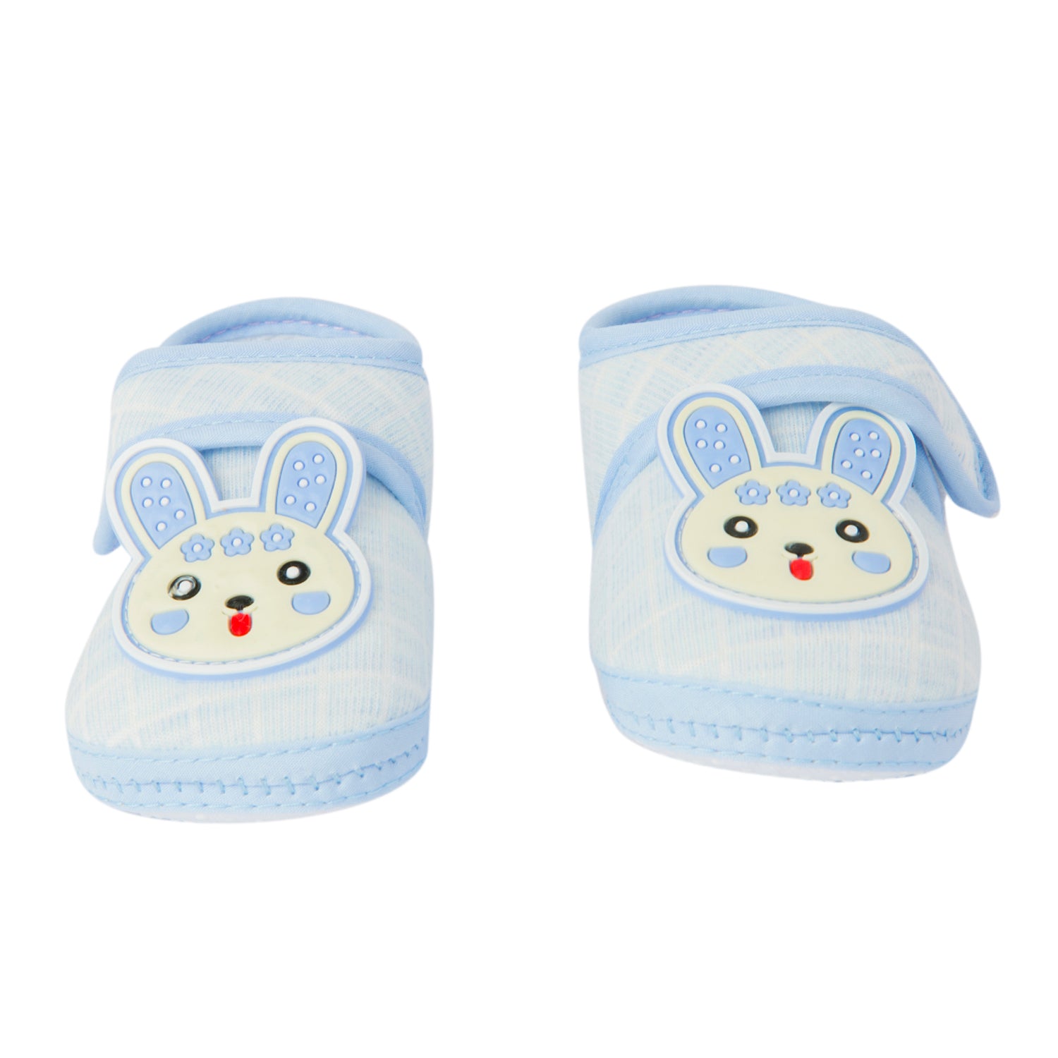 Cute Bunny Blue Booties - Baby Moo