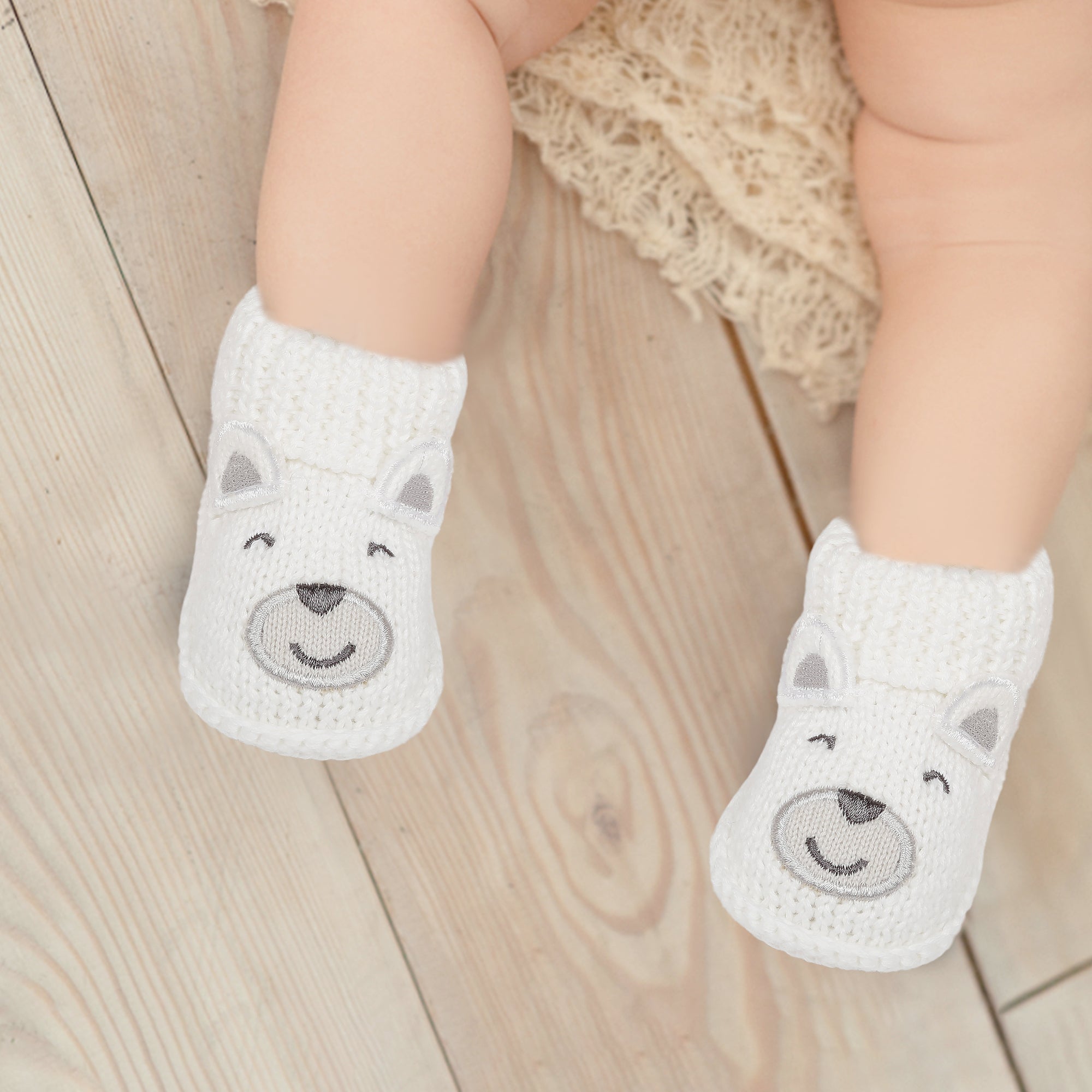 Get Infant Lace & Cotton Socks Set for New Born Baby Online!
