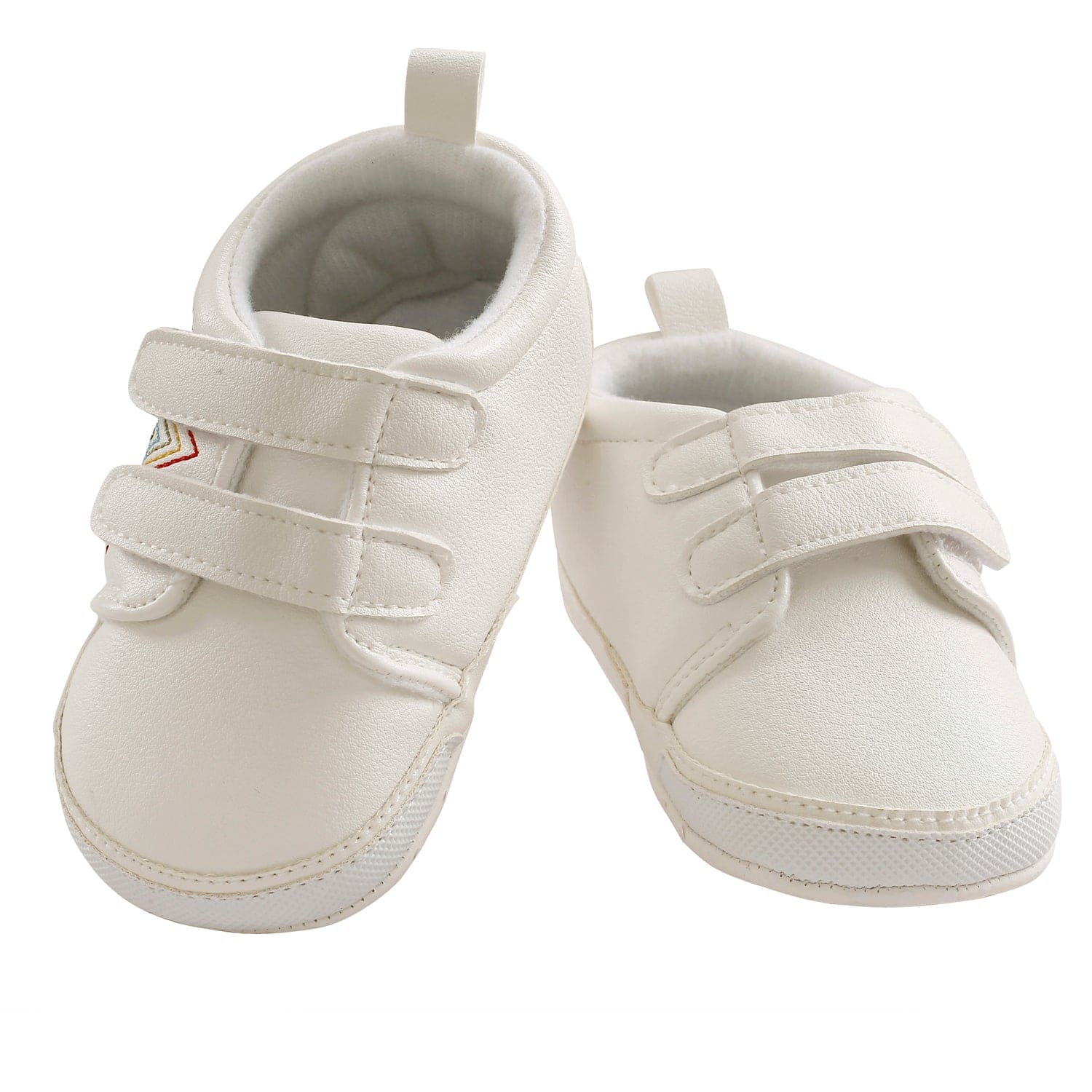 My Star White Casual Booties - Baby Moo