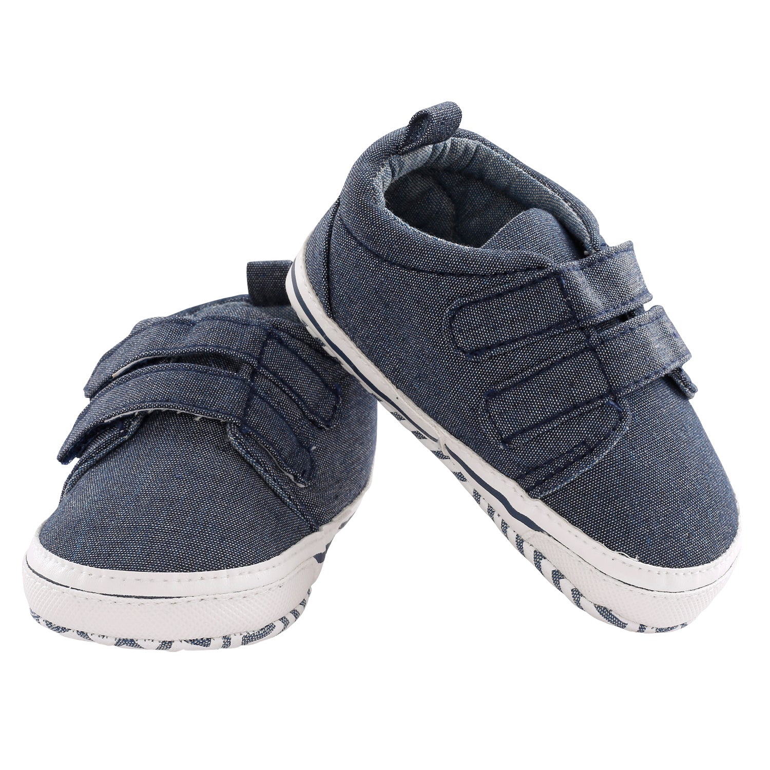 Blue Casual Booties - Baby Moo