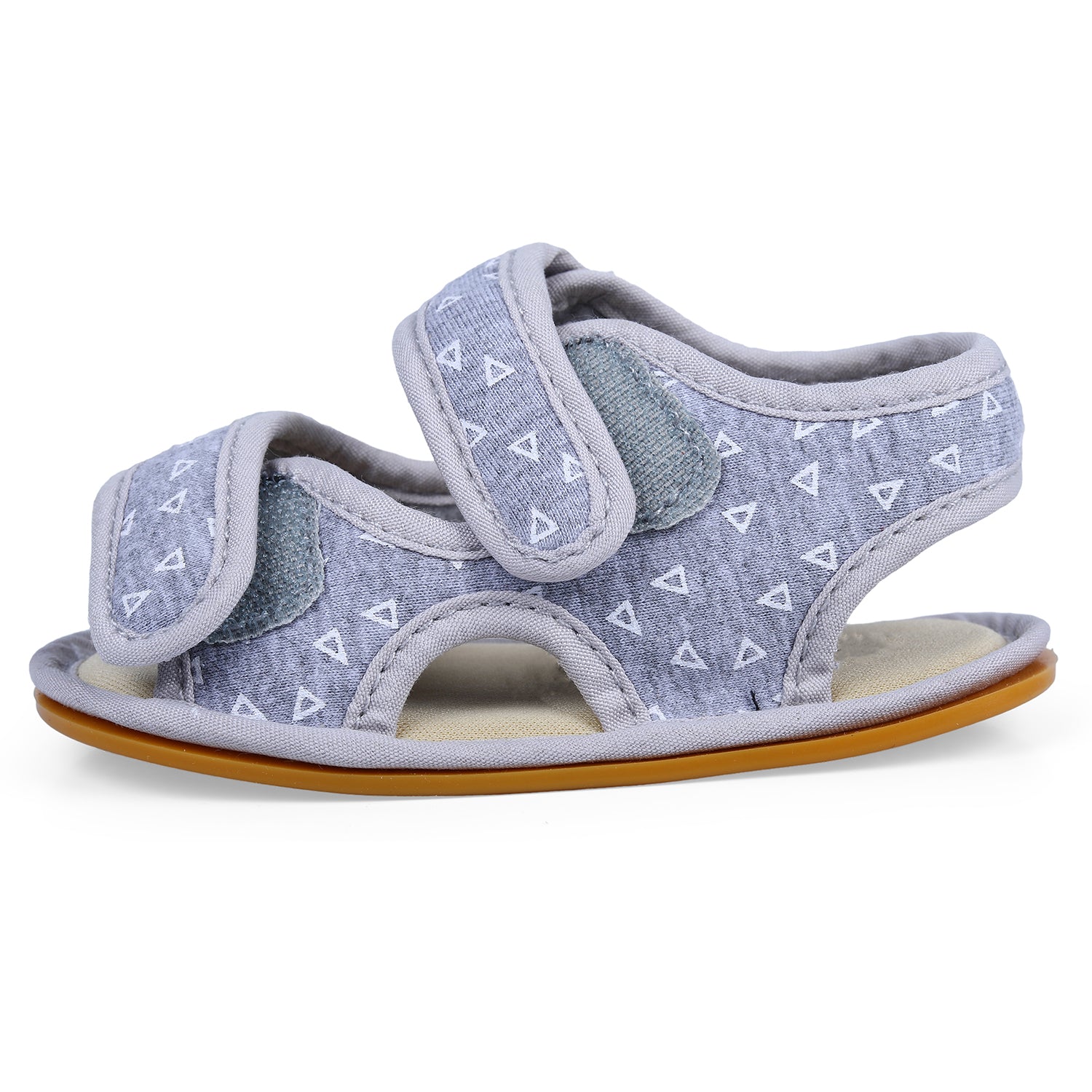 Triangle Comfortable Anti-skid Floater Sandals - Grey - Baby Moo