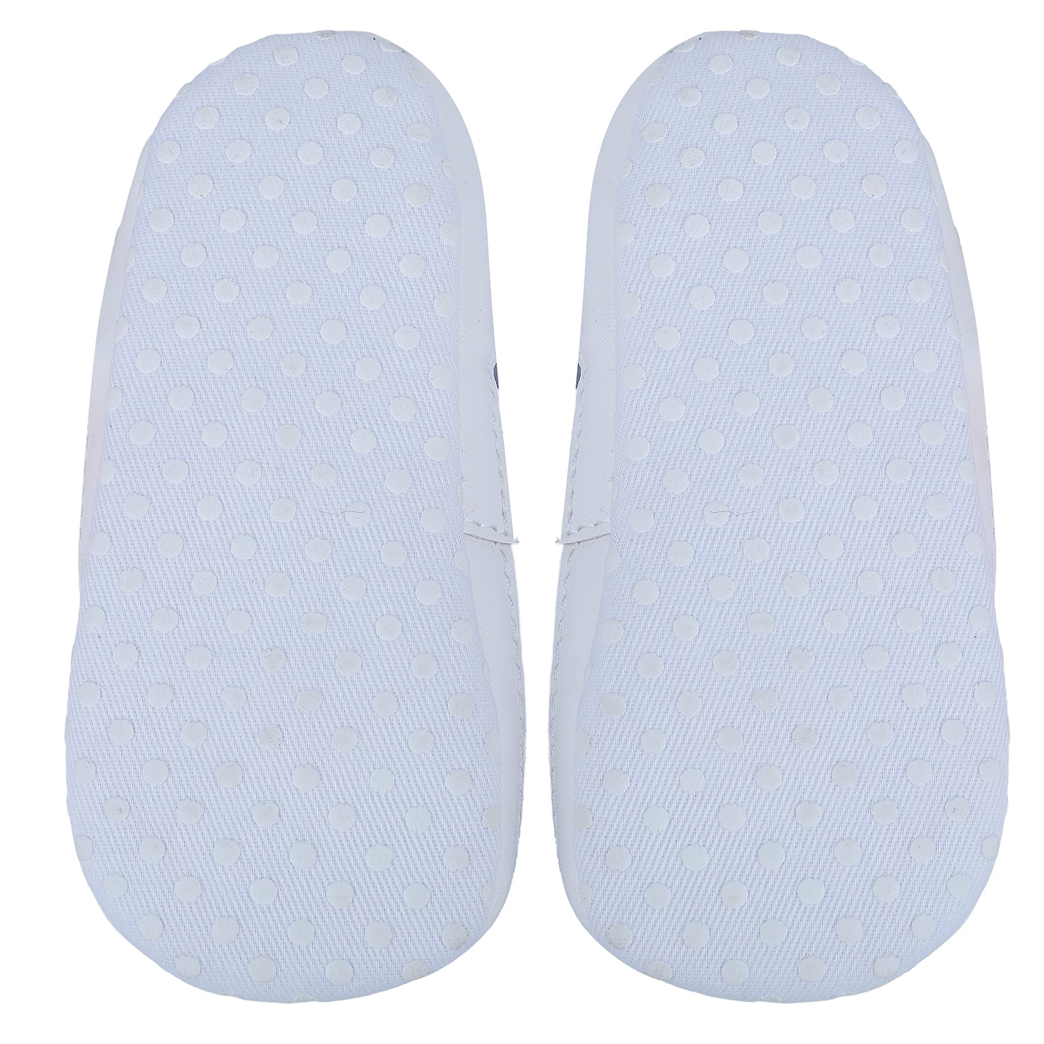 Star Premium Anti-Slip Velcro Hook-Loop Sandal Booties - White - Baby Moo