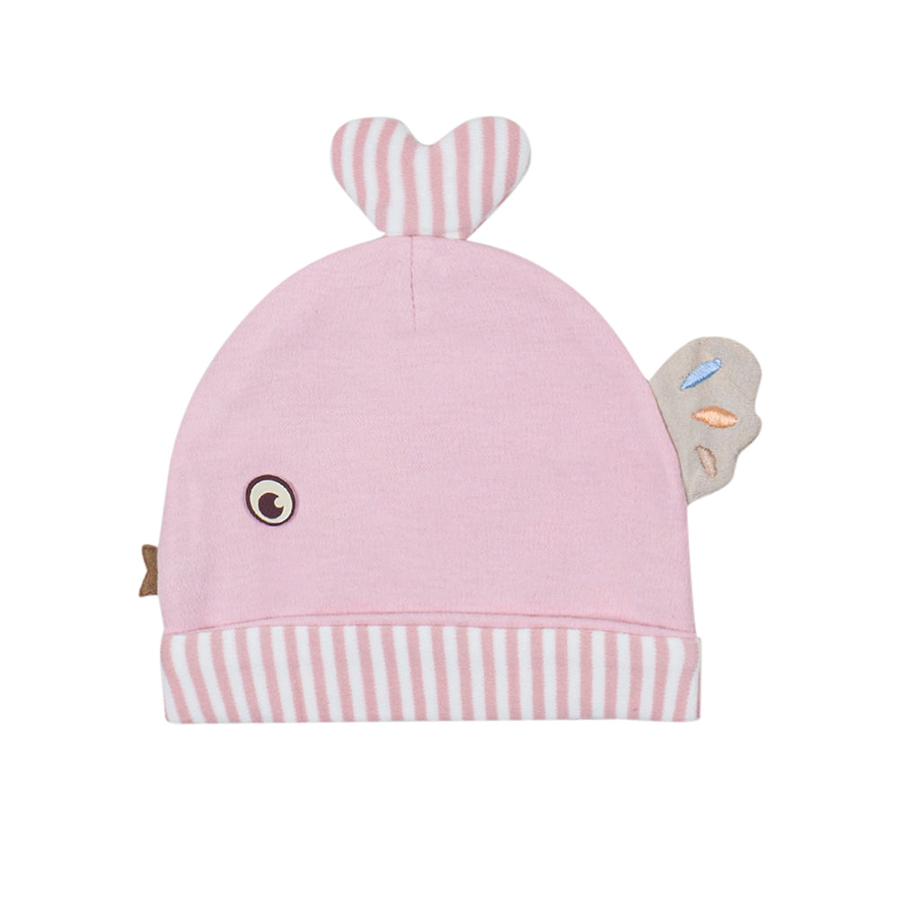 Fishy Pink Cap - Baby Moo