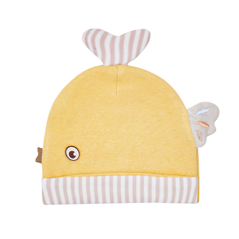 Fishy Yellow Cap - Baby Moo