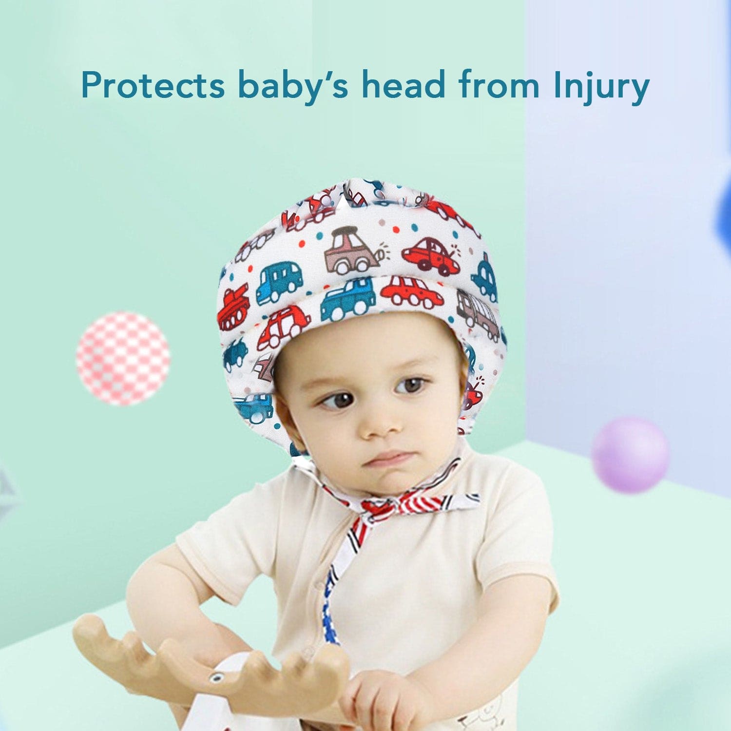 Baby head best sale safety helmet