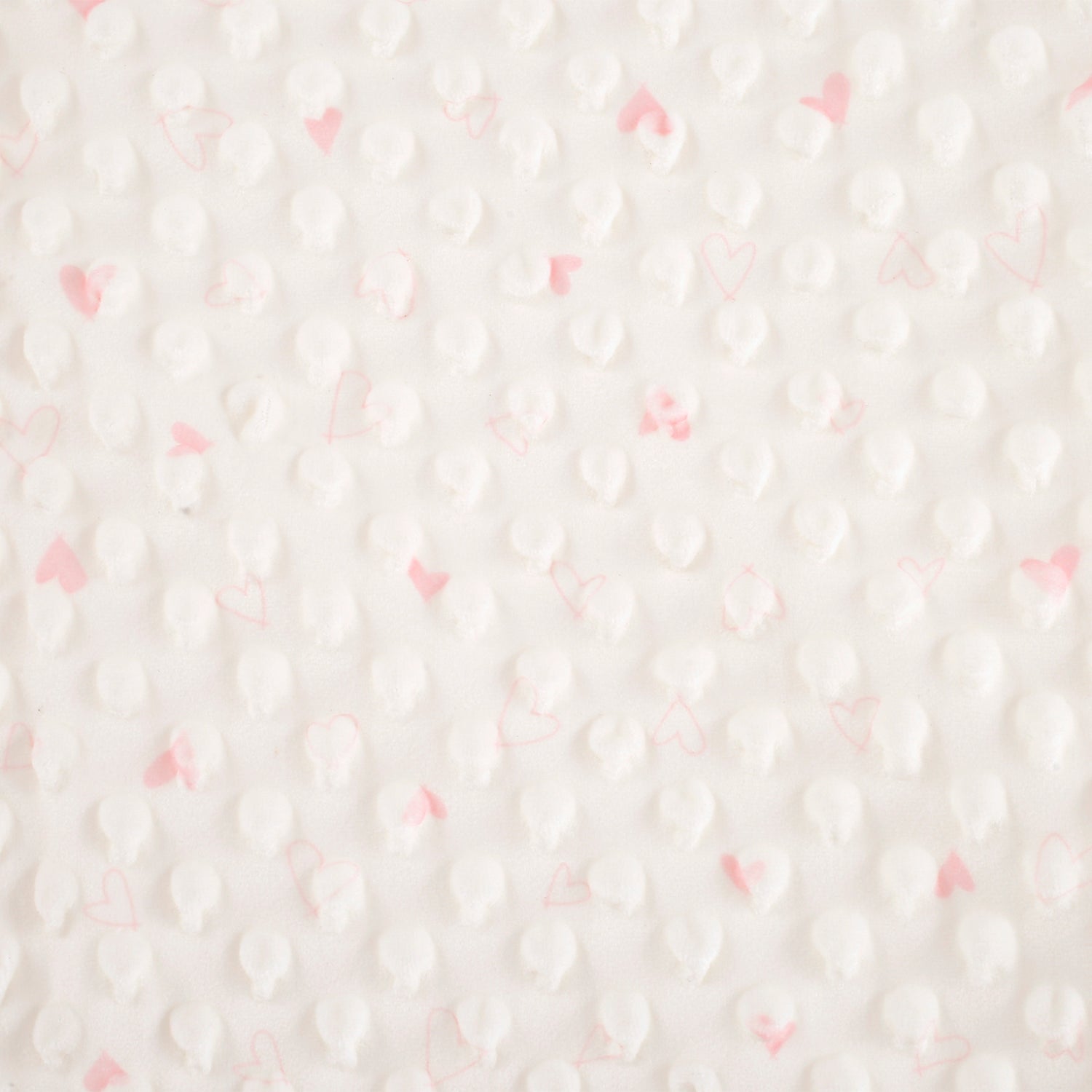 Star Off White And Pink Bubble Blanket - Baby Moo