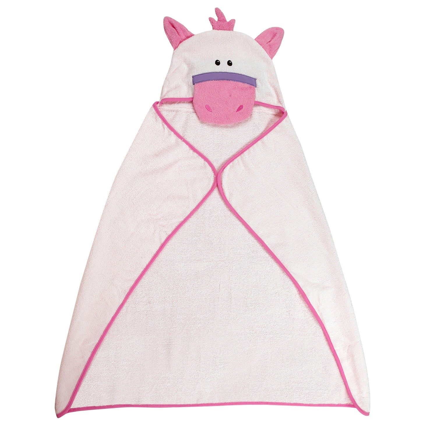 Cute Pink Hooded Towel