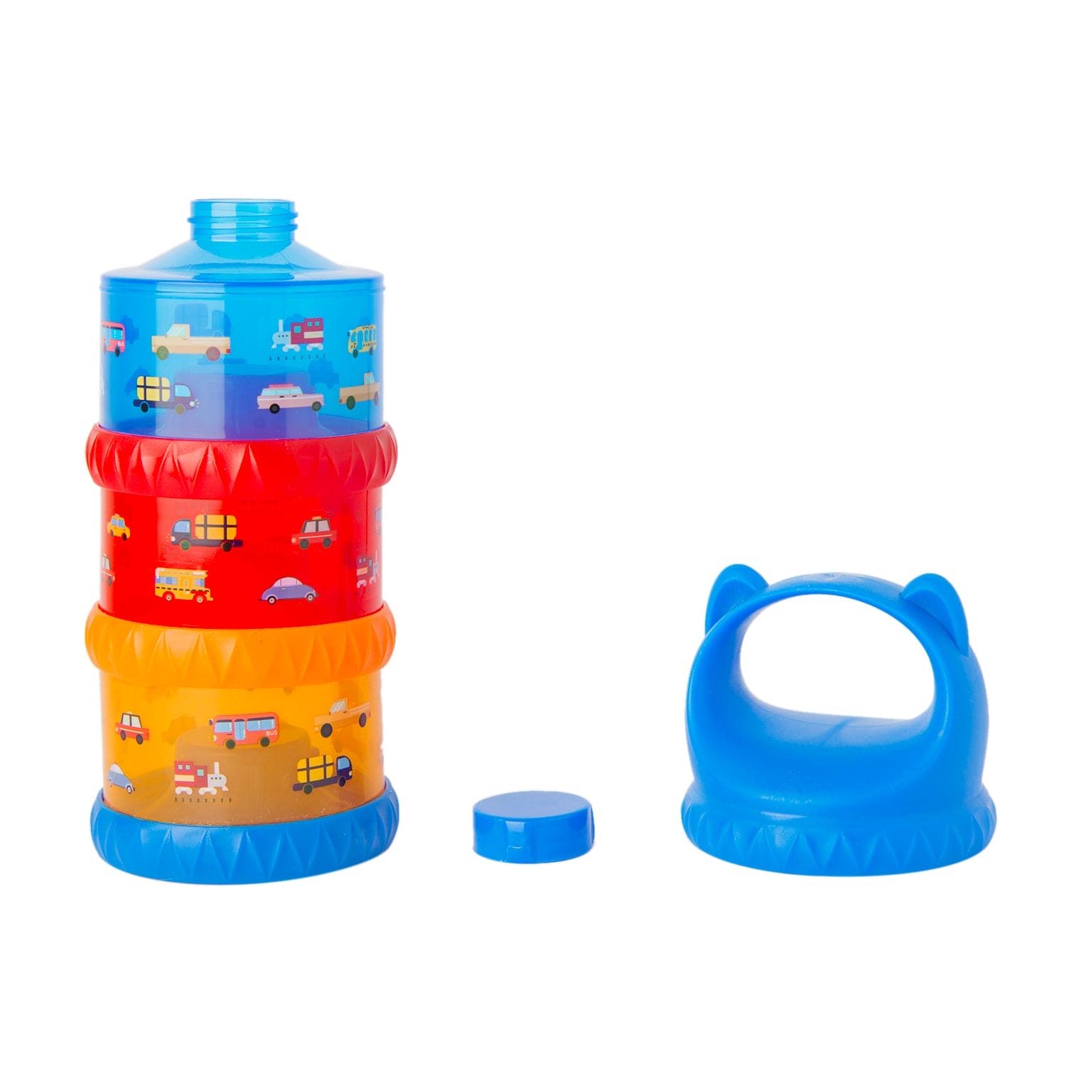 On The Go Blue 3 Tier Container