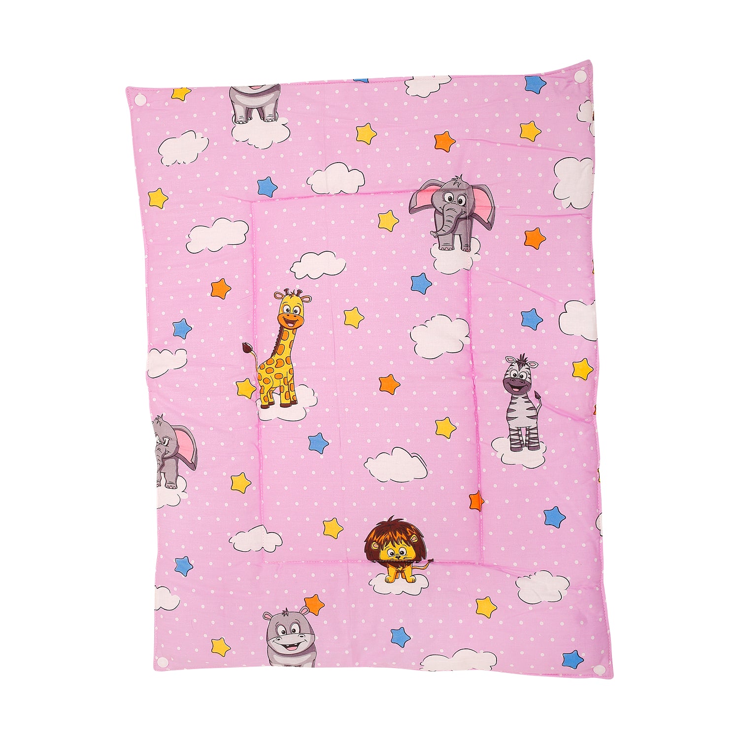 Waterproof Changing Sheet Set Flying Animals Pink - Baby Moo