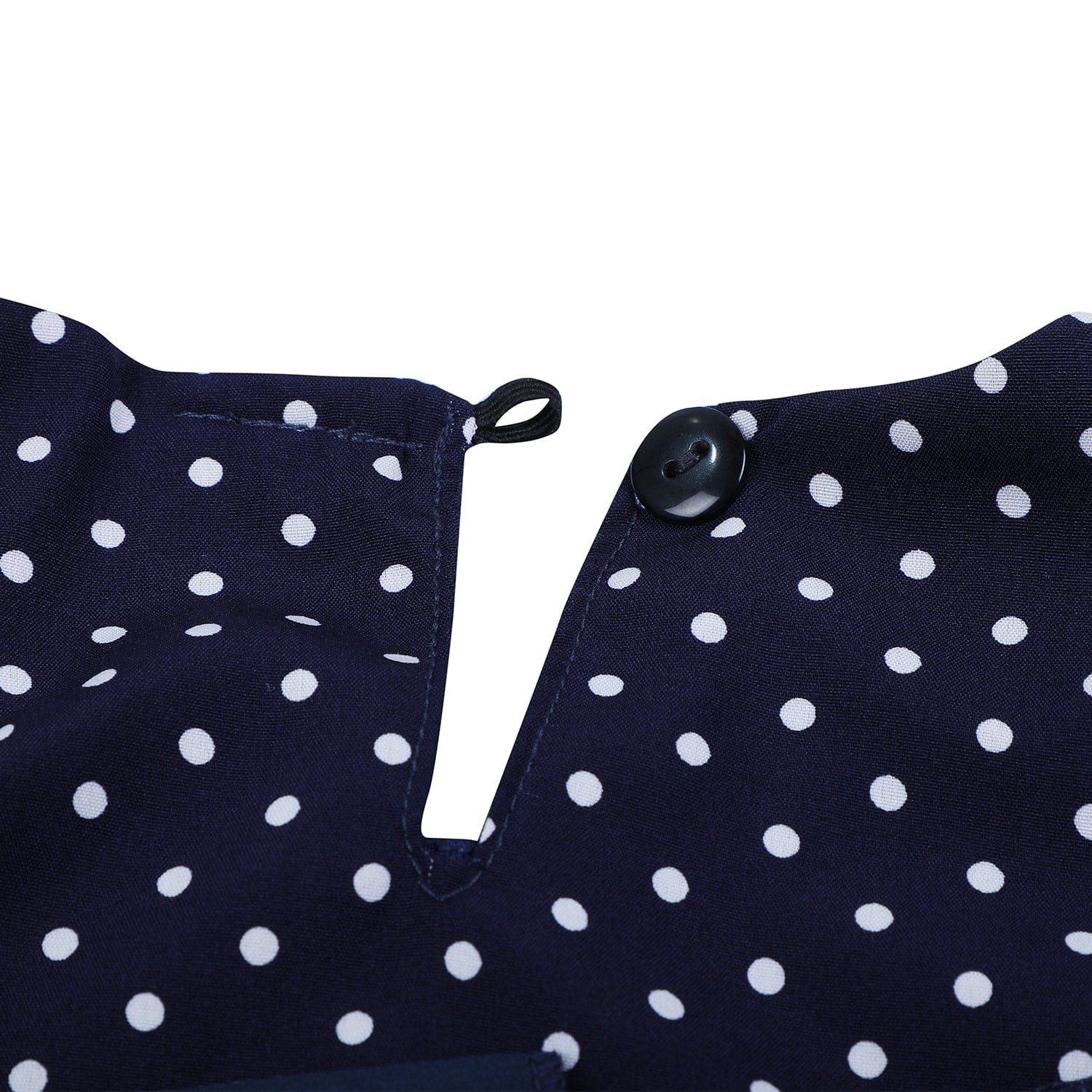 Baby Moo Polka Dot With Pearl And Bow Detail Frilly Layered Party Dress - Black - Baby Moo