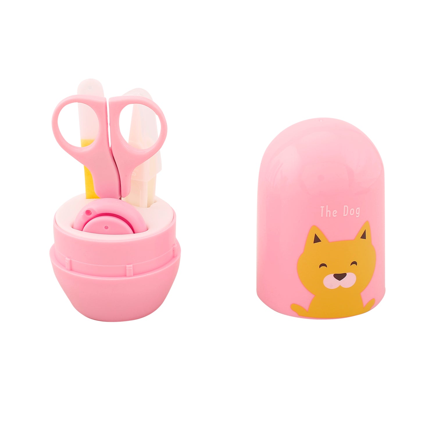 Sleepy Puppy Pink Nail Clipper Set - Baby Moo