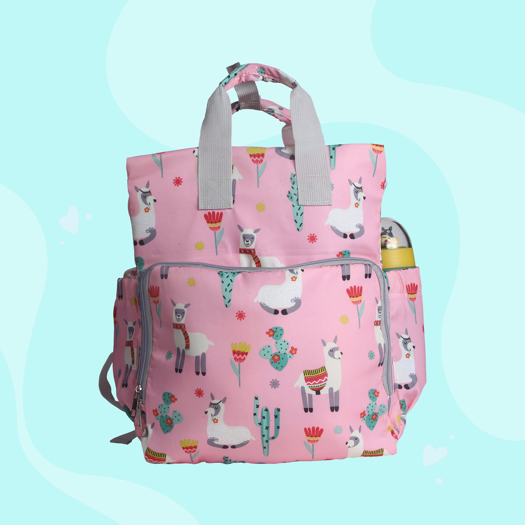 Nature Lover Pink Diaper Bag