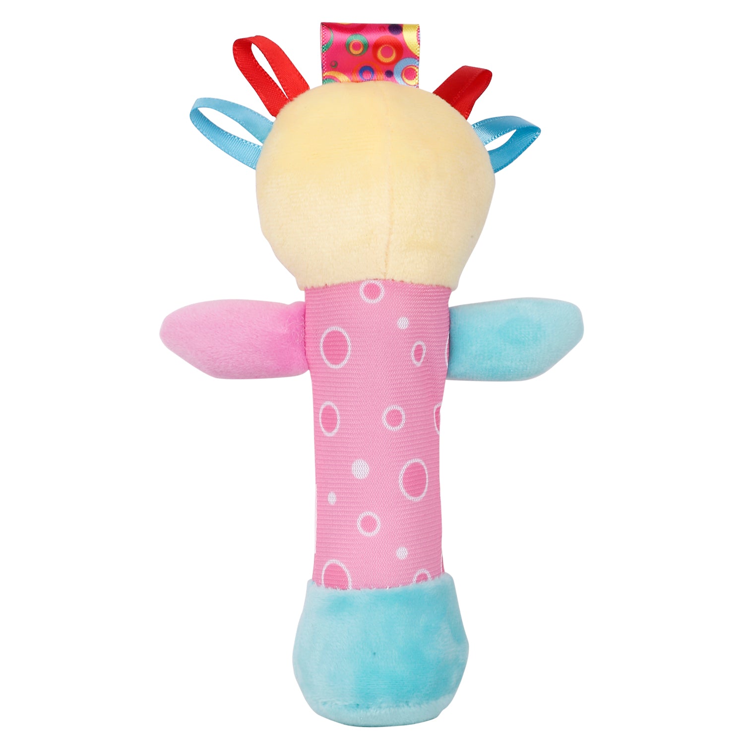 Papa Duck Multicolour Handheld Rattle Toy - Baby Moo