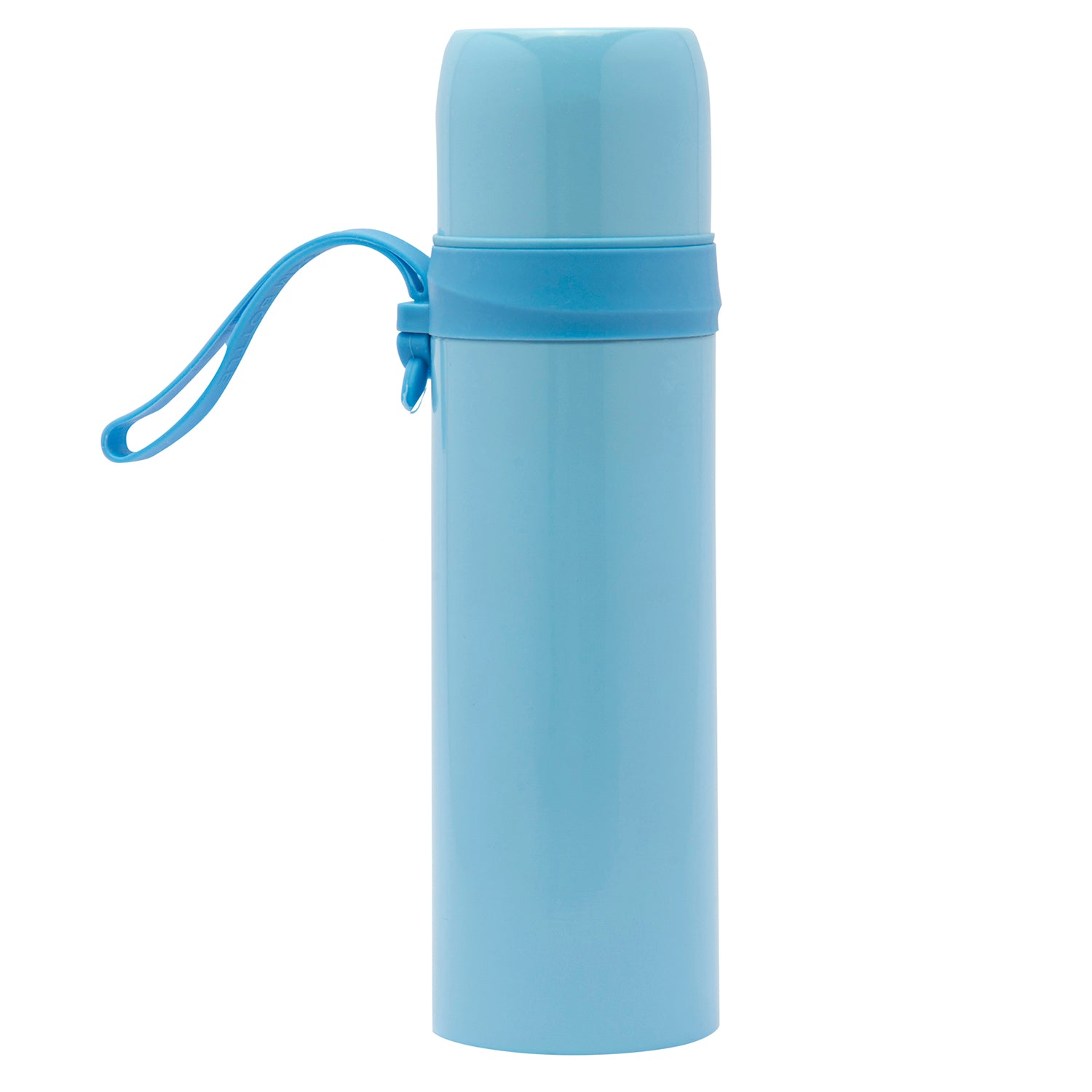 Positive Vibes Blue 500 ml Stainless Steel Flask - Baby Moo