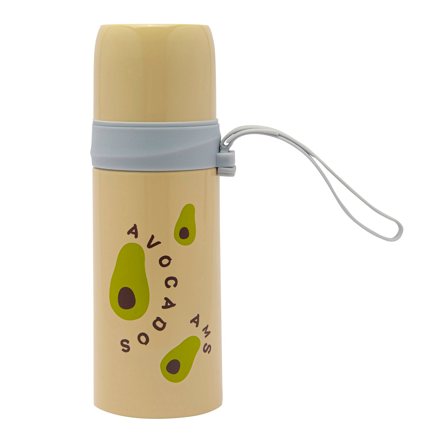 Avocado Offwhite 350 ml Stainless Steel Flask - Baby Moo