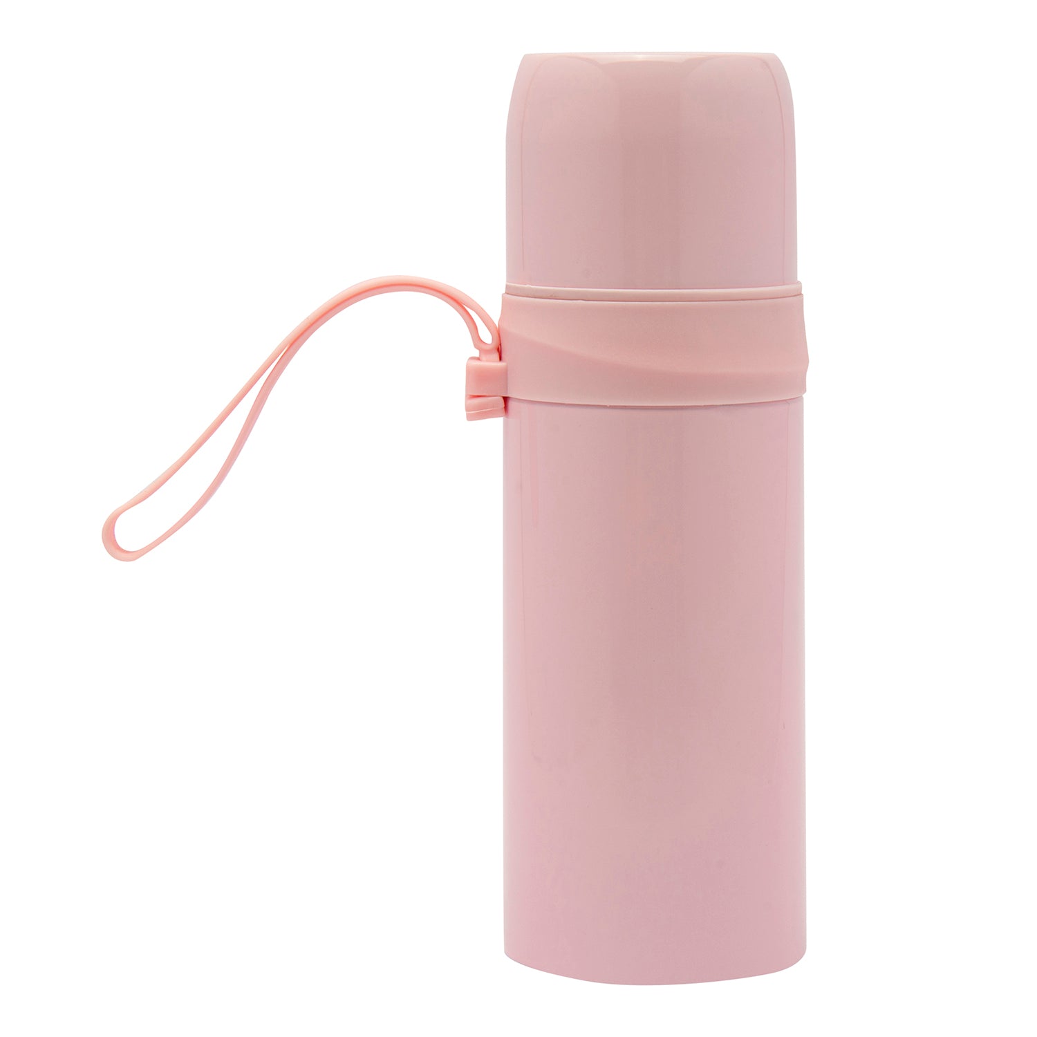 Strawberry Pink 350 ml Stainless Steel Flask - Baby Moo