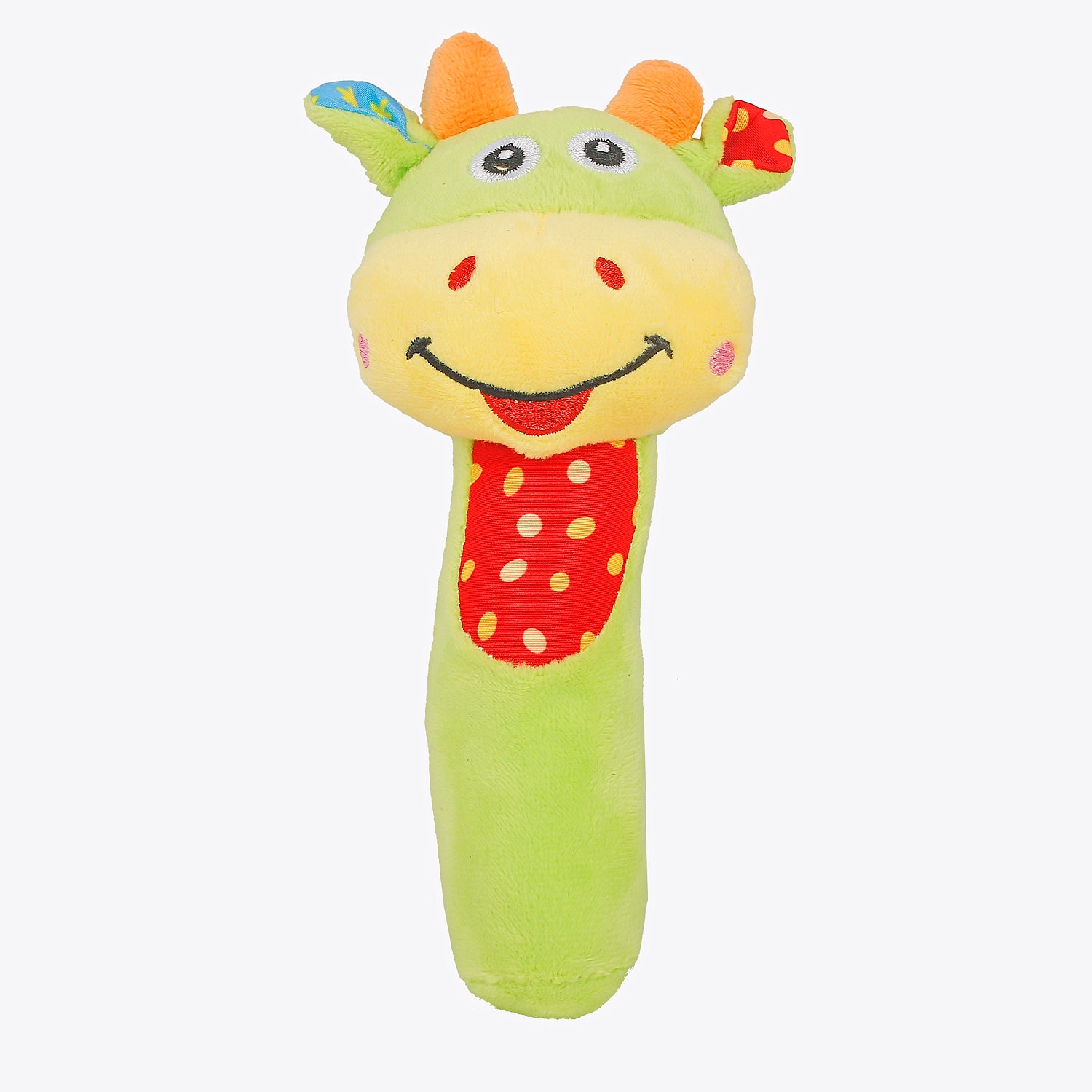 Smart Giraffe Green Rattle - Baby Moo