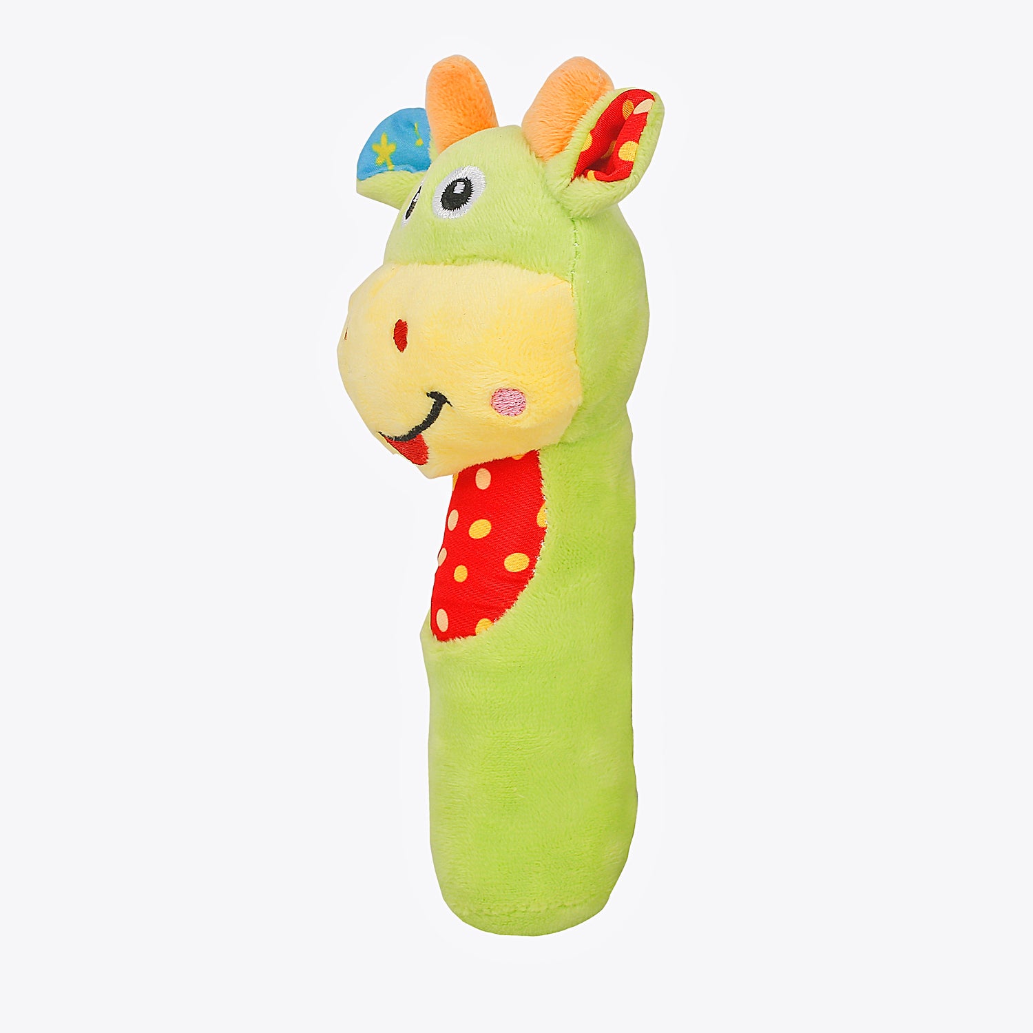 Smart Giraffe Green Rattle - Baby Moo
