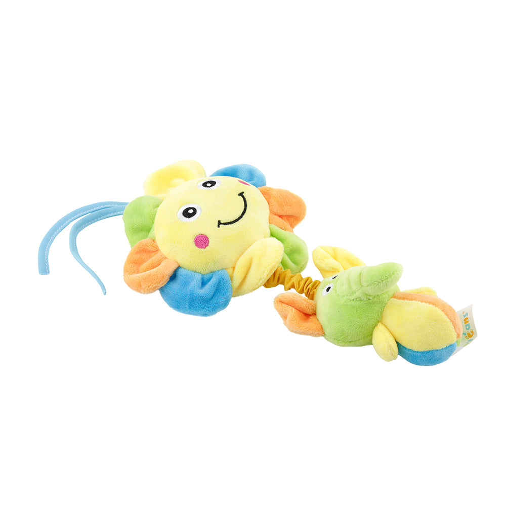 Sunflower Yellow Pulling Toy - Baby Moo
