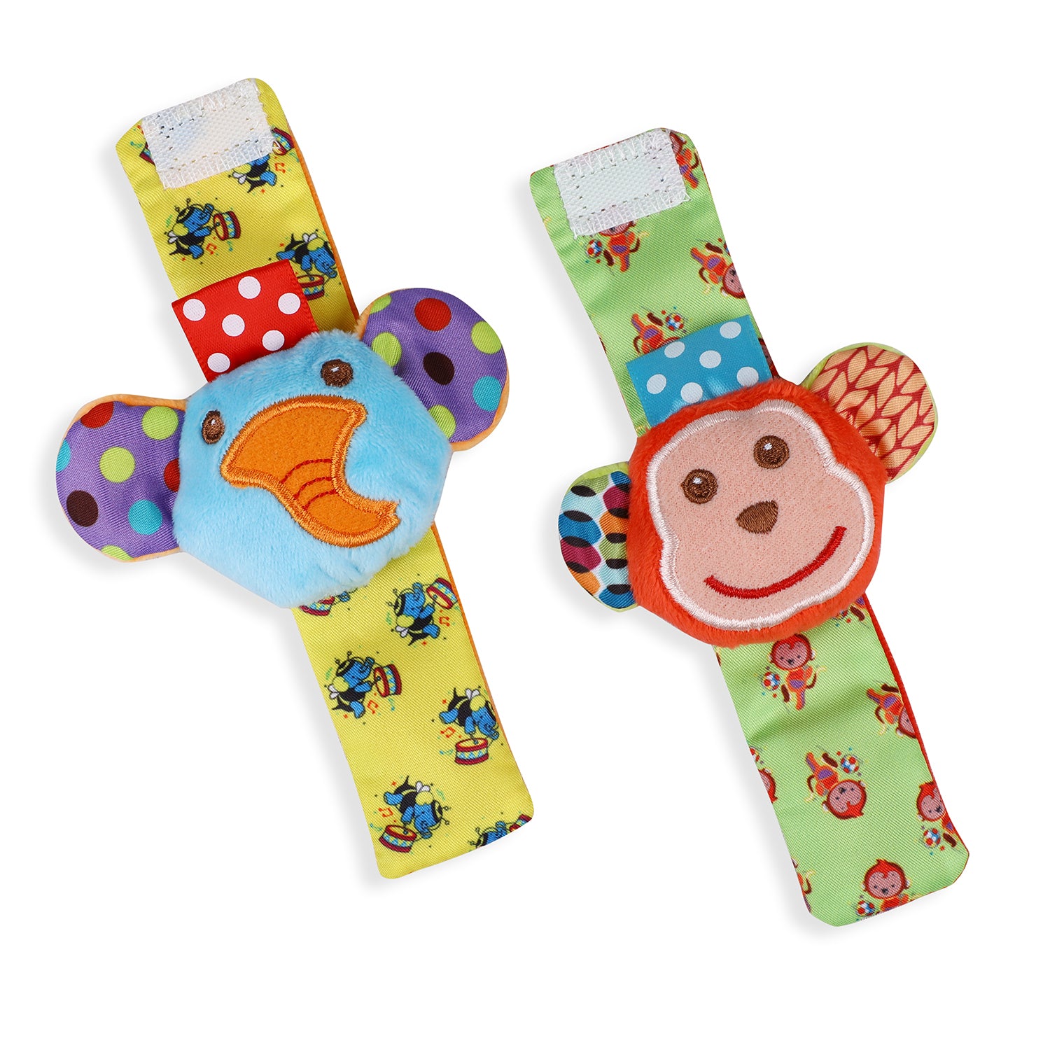 Newborn Play Kit With High Contrast Cards, Toy Rattles And Teethers 6 Items 0-12M - Multicolour - Baby Moo