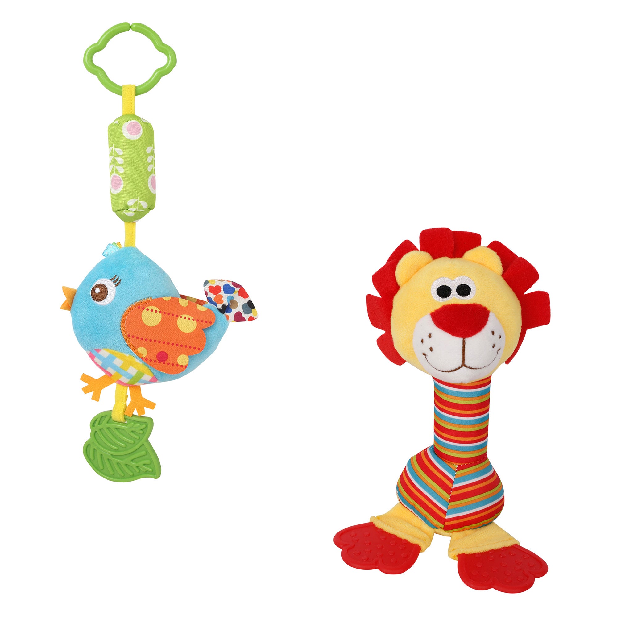 Baby Moo Hot Air Balloon Animal Themed Masoom 22 Pcs Luxury Gift Hamper Unisex Red - 0-12M Sizes Available - Baby Moo