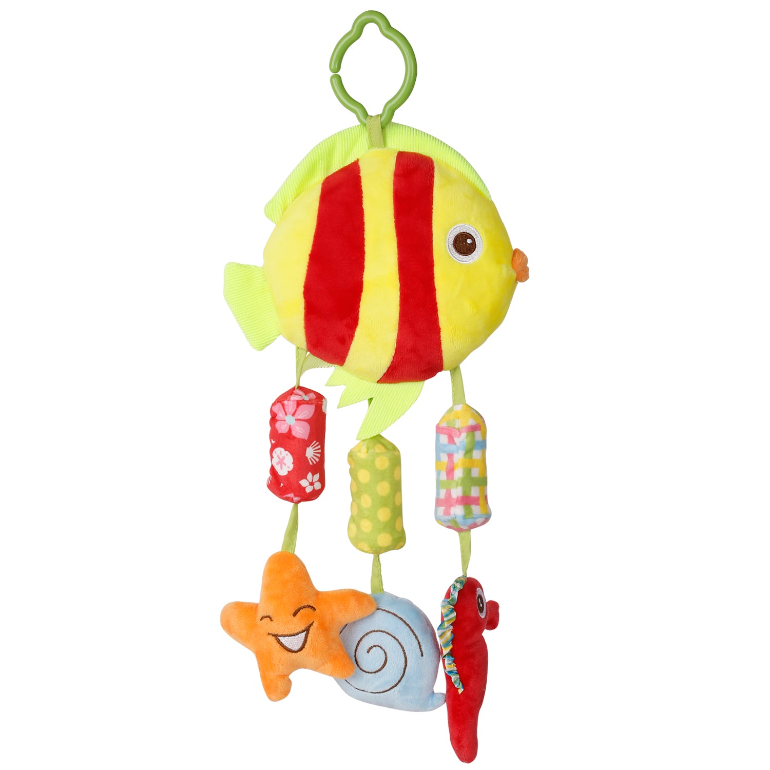 Ocean Friends Multicolour Musical Hanging Training Toy - Baby Moo