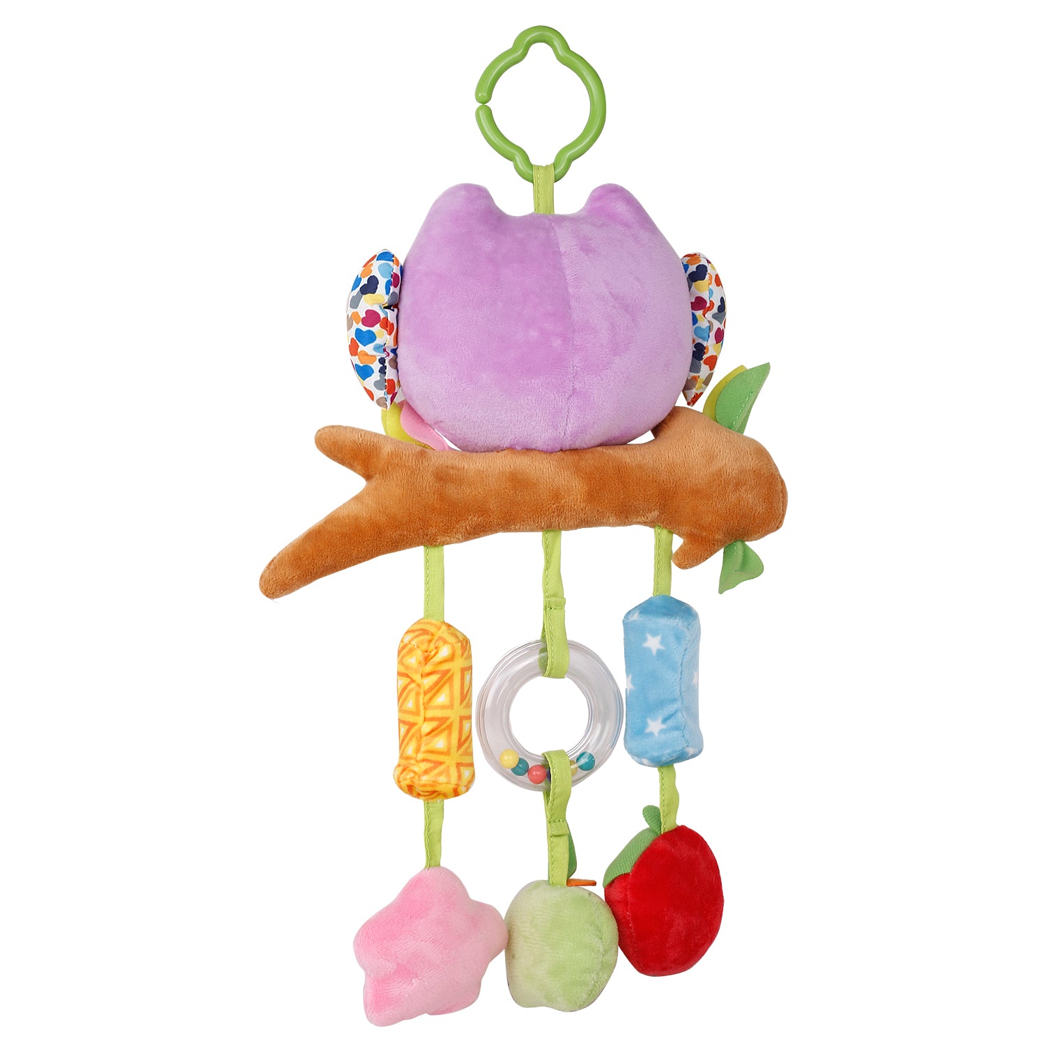 Owl Purple Musical Hanging Training Toy - Baby Moo