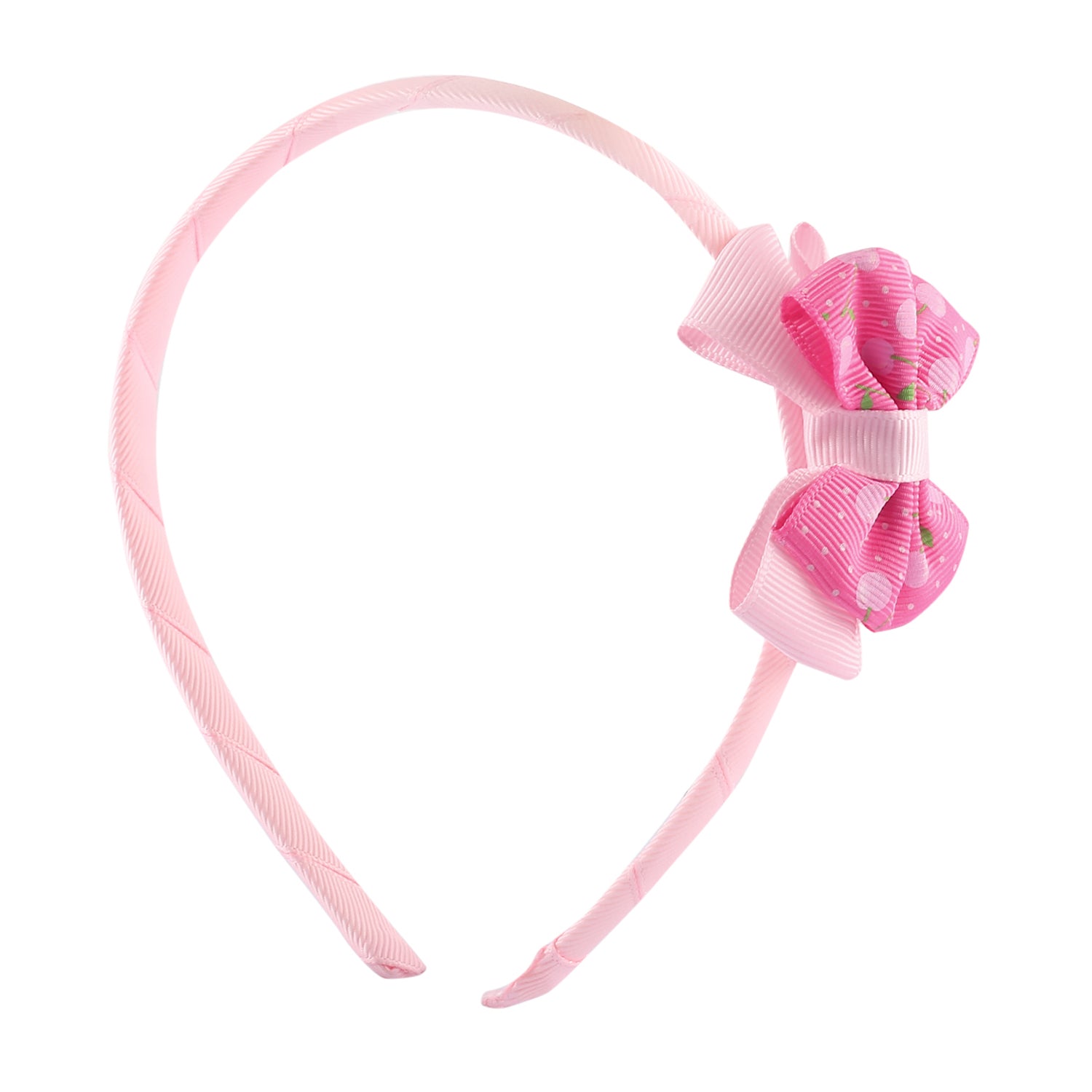 Polka Dot Pink Headband Set - Baby Moo