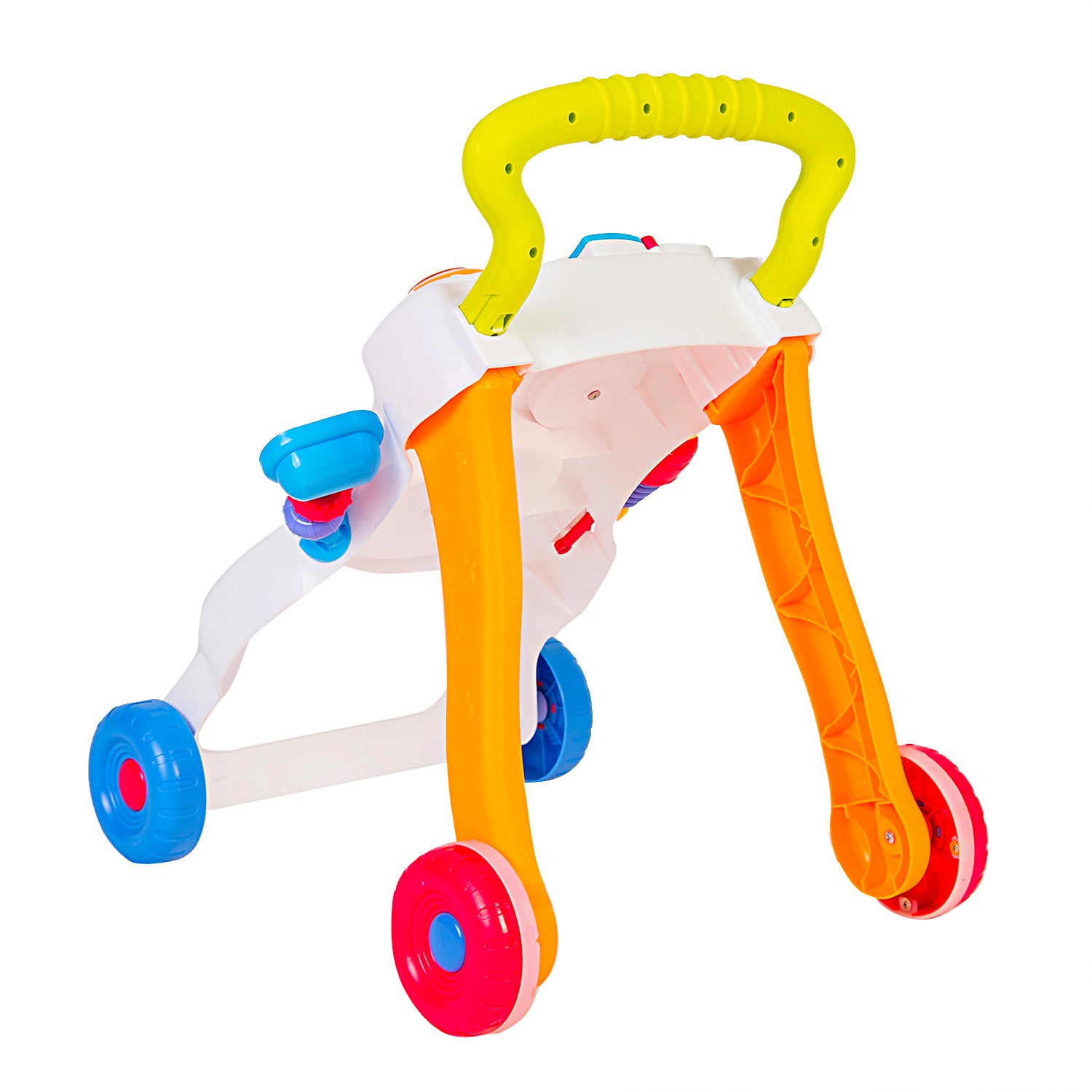 First Walk Musical Baby Walker Red And Blue - Baby Moo
