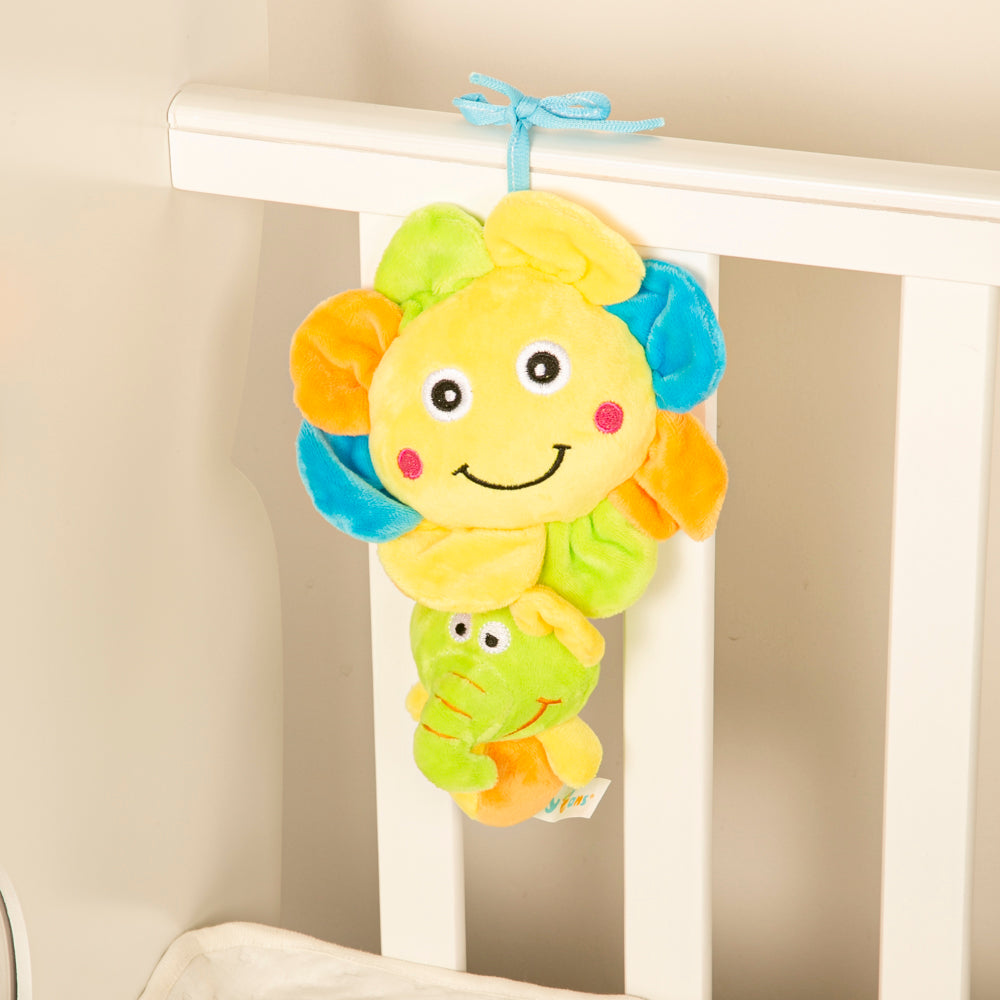 Sunflower Yellow Pulling Toy - Baby Moo
