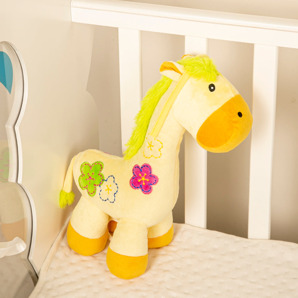 Horse Yellow Pulling Toy - Baby Moo
