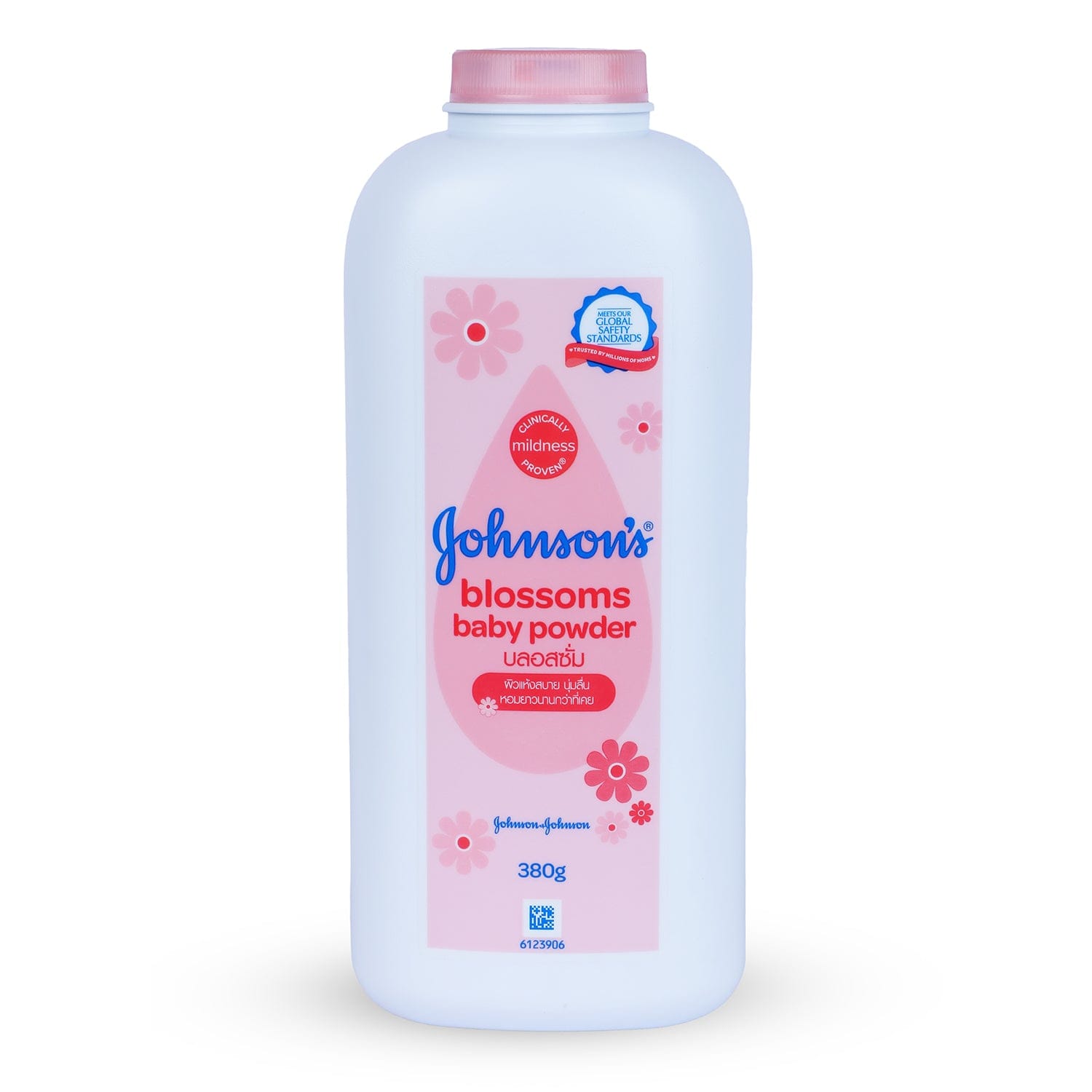 Johnson's Blossoms Baby Powder Long Lasting Freshness - 380 g - Baby Moo