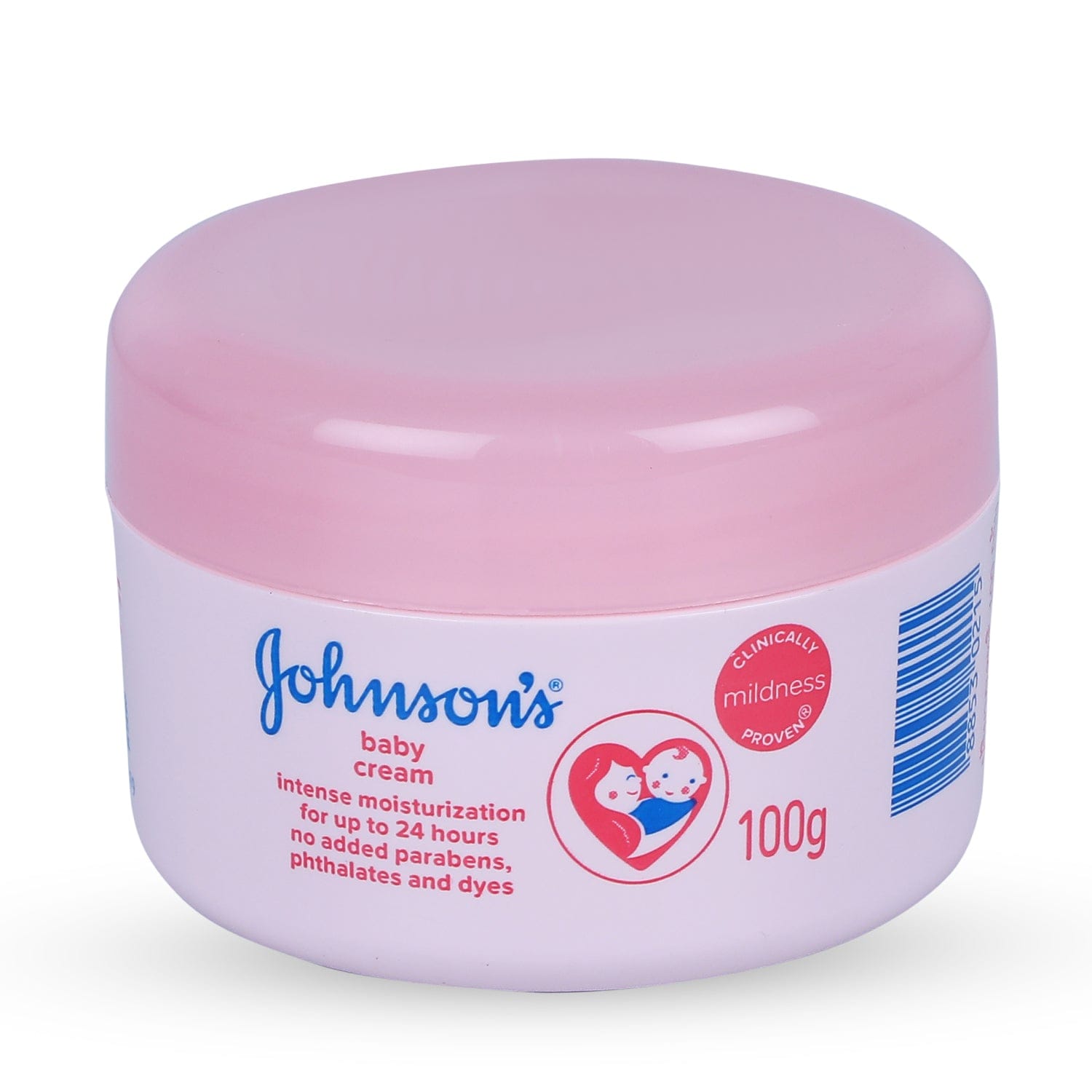 Johnson's Intense Moisturization Baby Cream Pink - 100 grm - Baby Moo