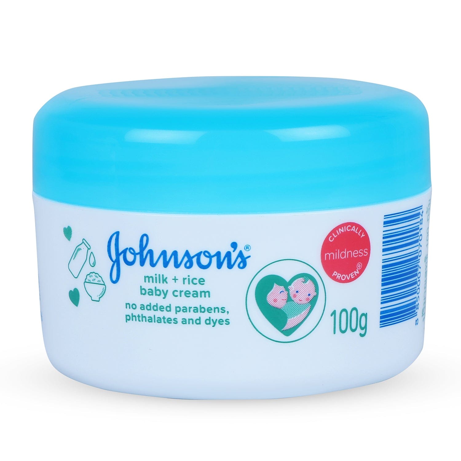 Johnson's Intense Moisturization Baby Cream Blue - 100 grm - Baby Moo