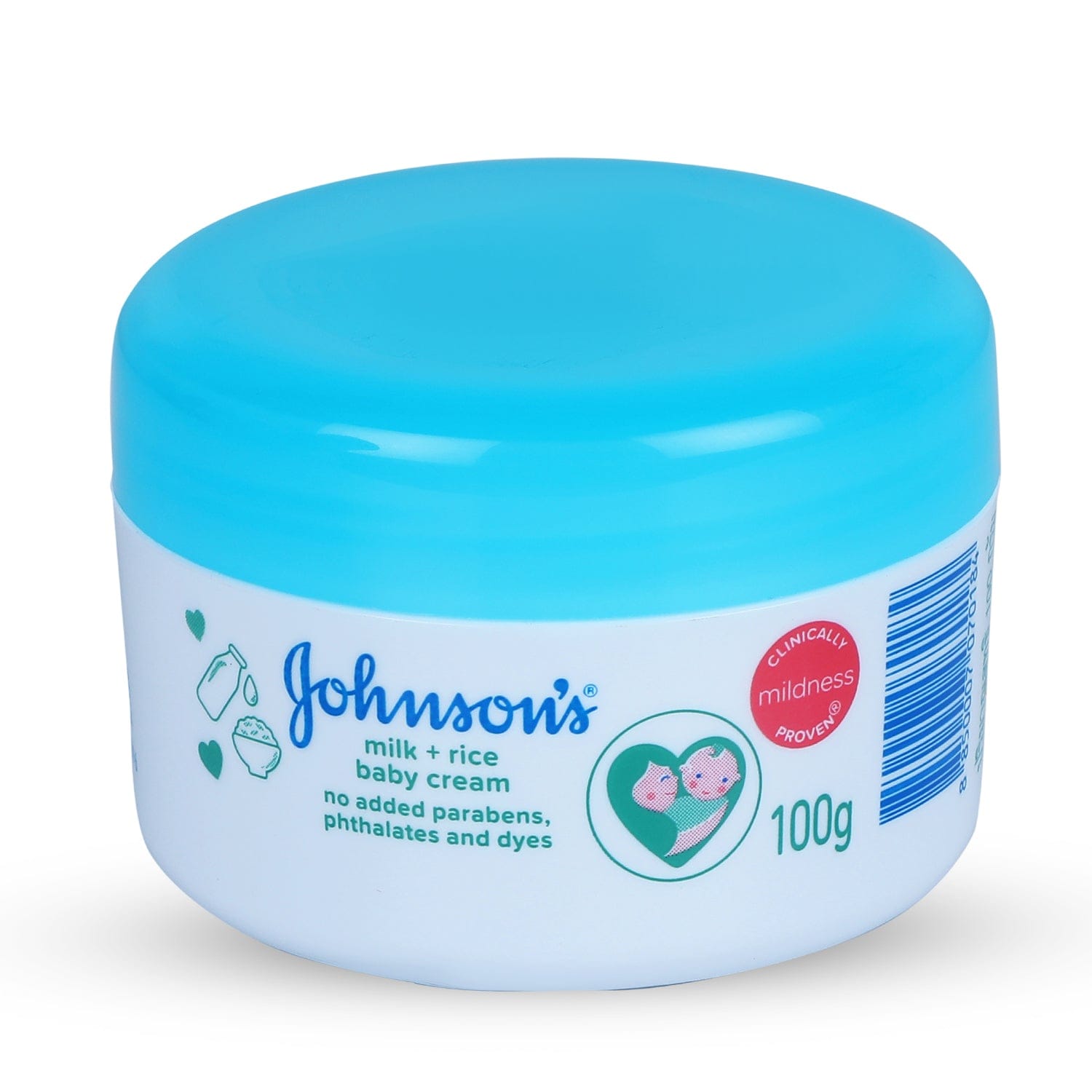 Johnson's Intense Moisturization Baby Cream Blue - 100 grm - Baby Moo