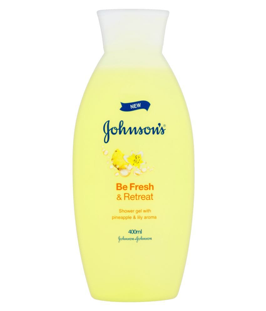 Johnson's Be Fresh & Retreat Shower Gel With Pineapple & Lily Aroma - 400 ml - Baby Moo
