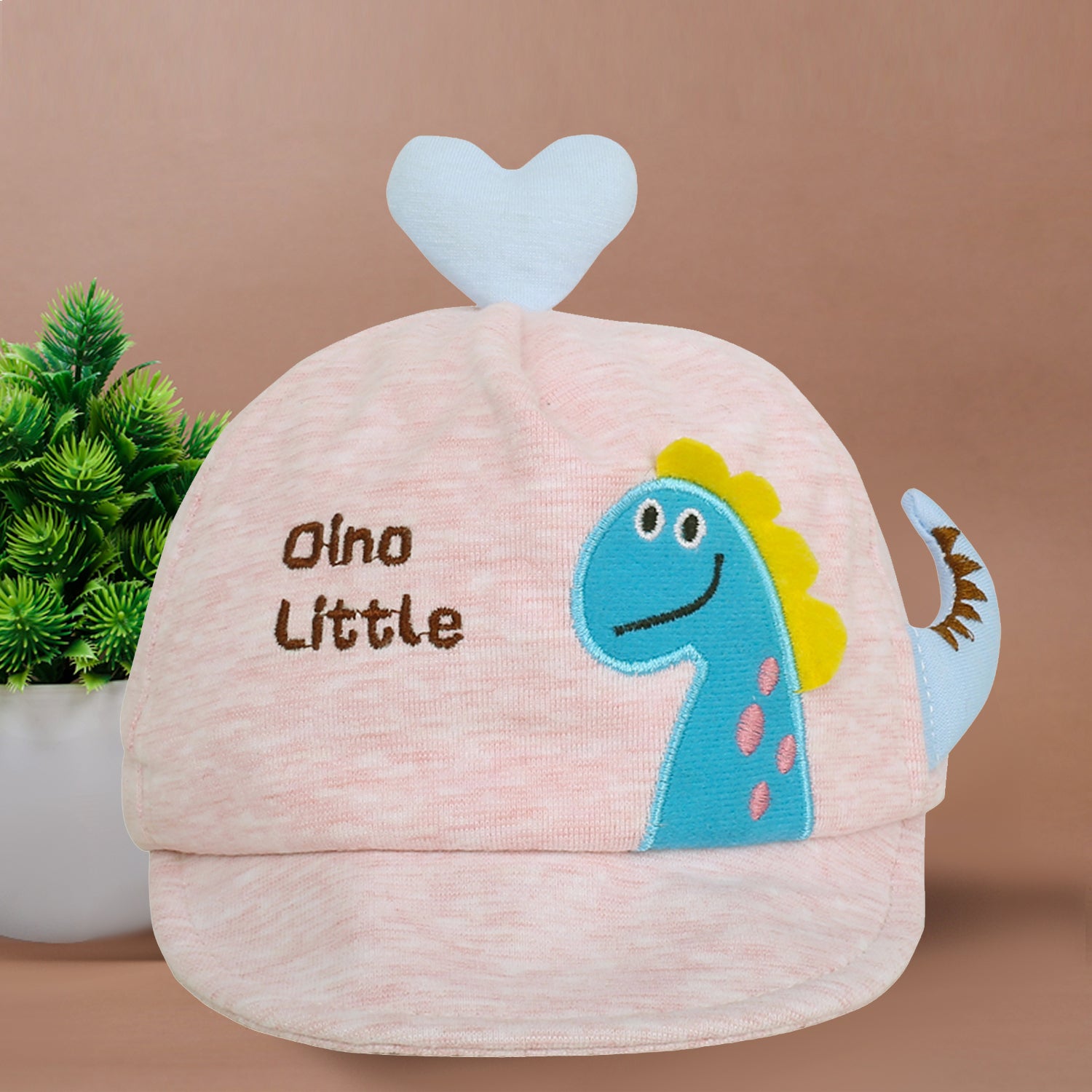 Baby Moo Dino Little Pink Caps - Baby Moo