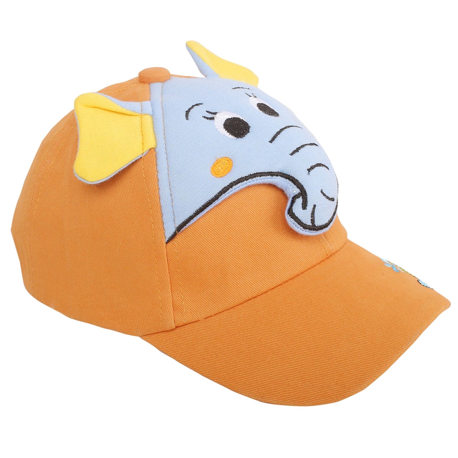 Baby Moo 3D Elephant Orange Cap - Baby Moo