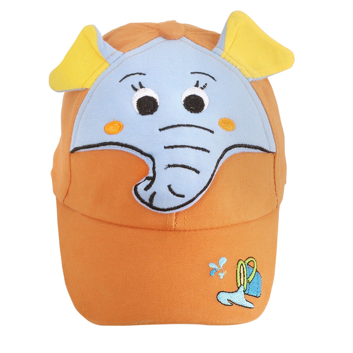 Baby Moo 3D Elephant Orange Cap - Baby Moo