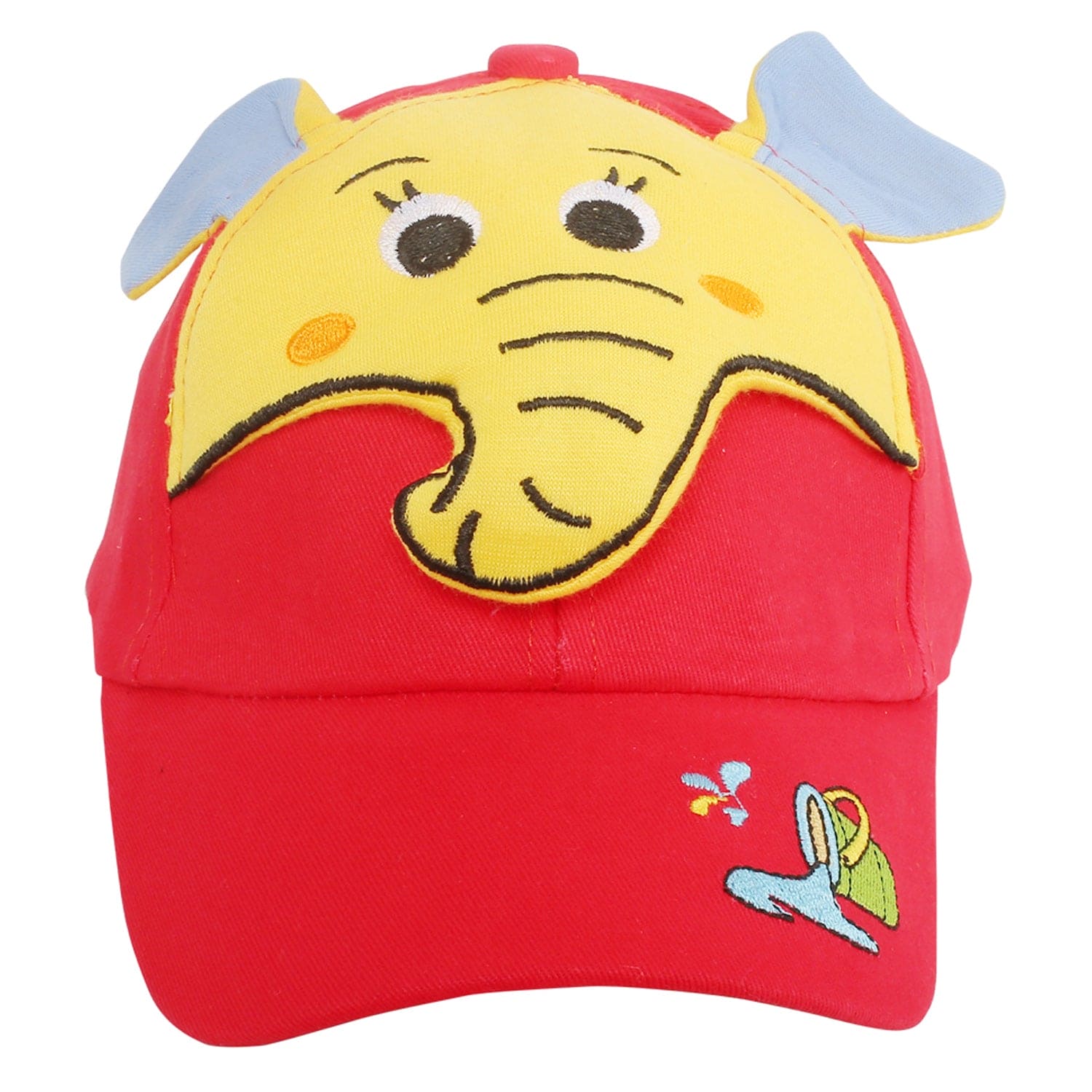 Baby Moo 3D Elephant Red Cap - Baby Moo