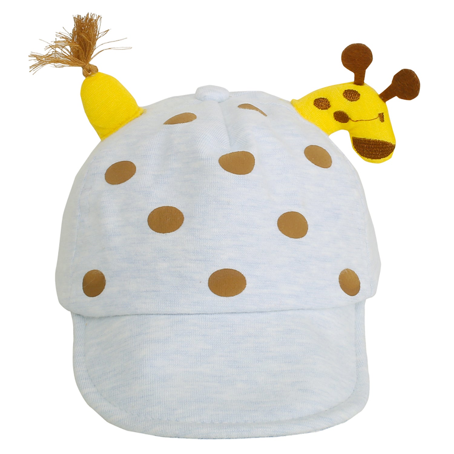 Baby Moo 3D Giraffe Blue Cap - Baby Moo